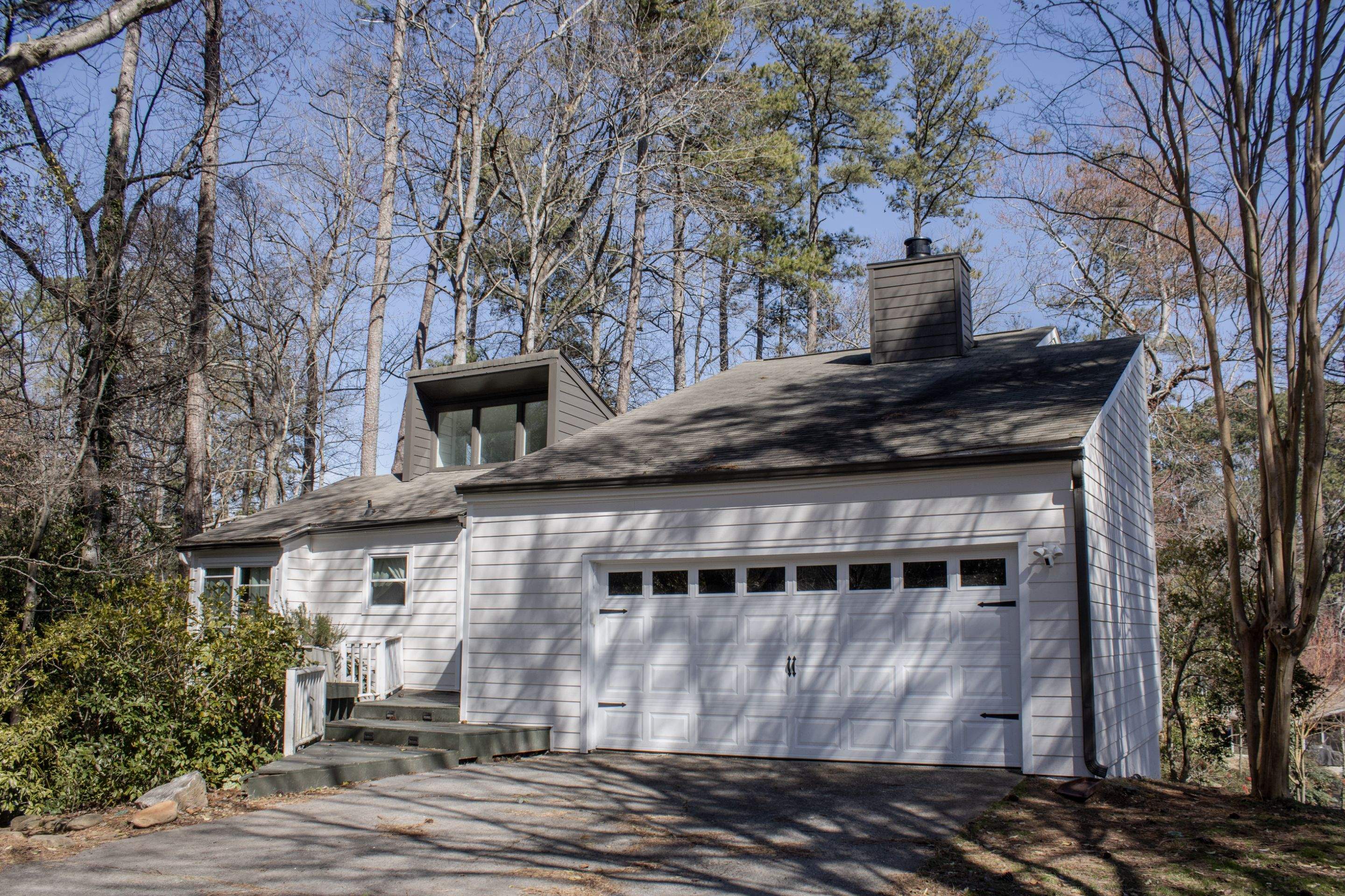 Exterior Painting with Accent Color and James Hardie Siding Installation in Marietta, GA by Nelson Exteriors