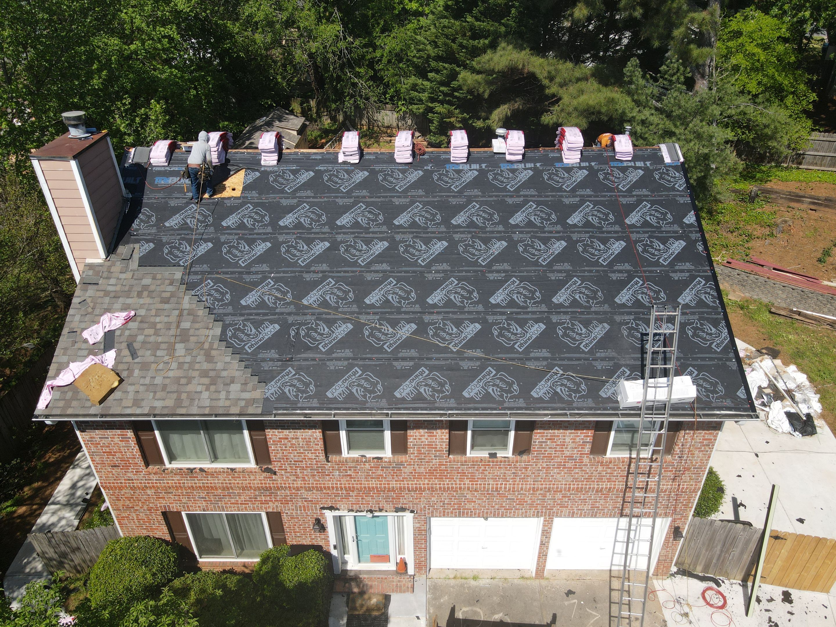 Residential Roofing Installation using Owens Corning by Inspector Roofing and Restoration