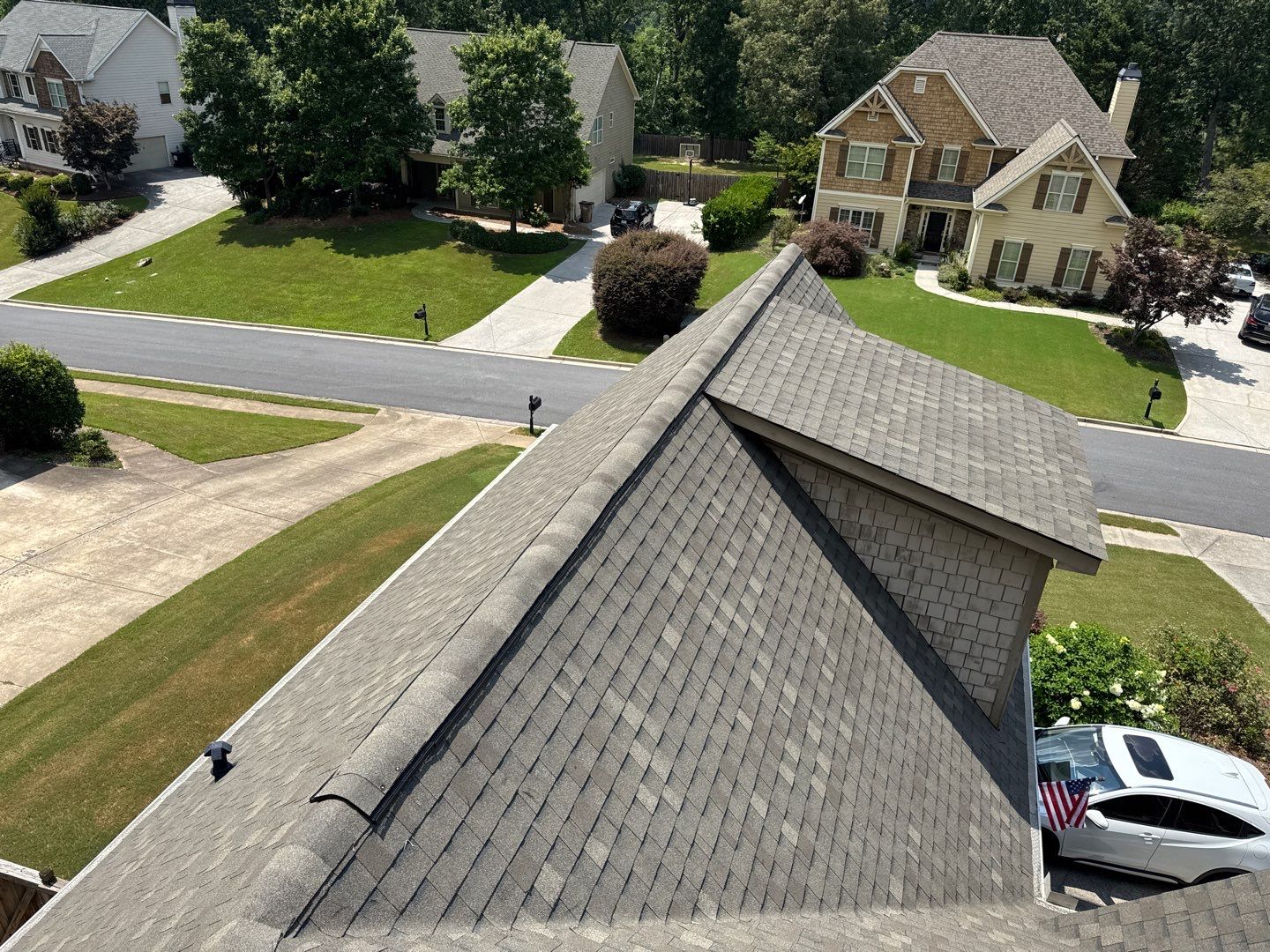 Project in Cartersville  by Aultman Roofing