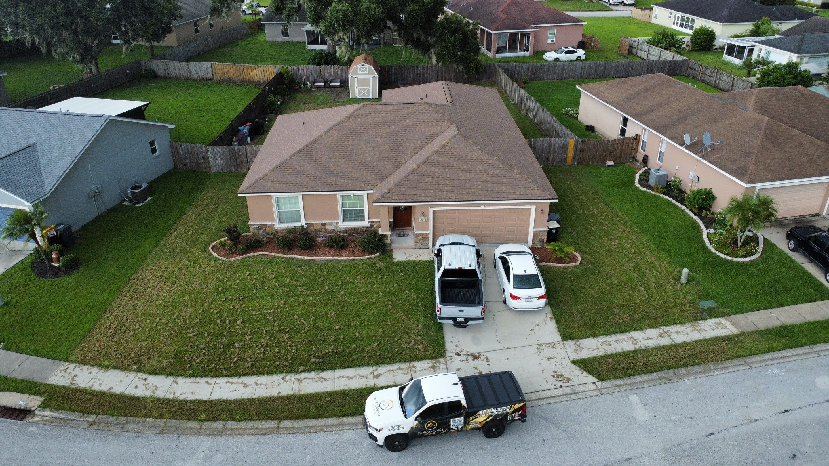 Roof Replacement in Mulberry, FL by Steadfast Roofing 