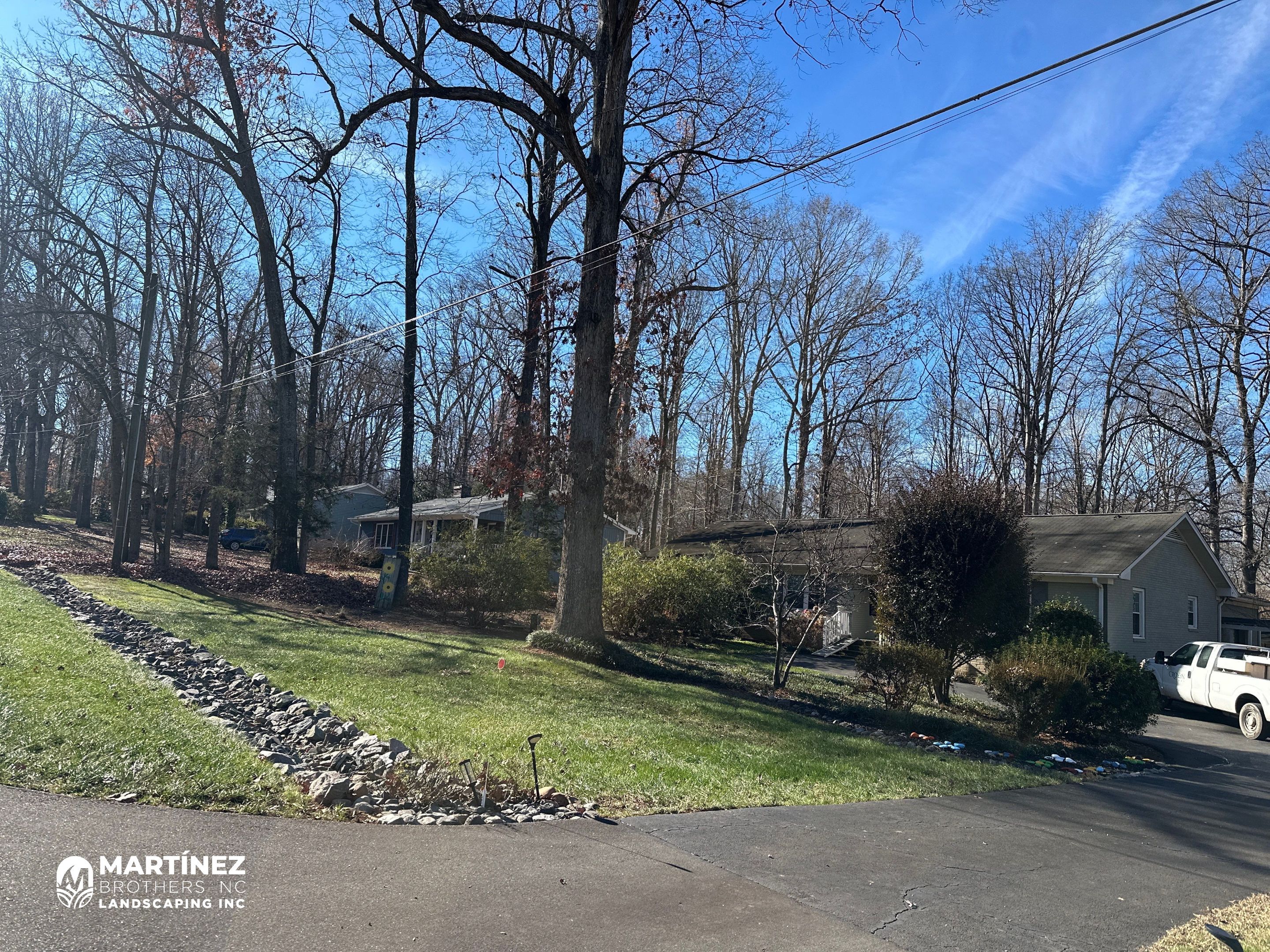 Leaf removal in Hillsborough by Martinez Brother’s Nc Landscaping Inc