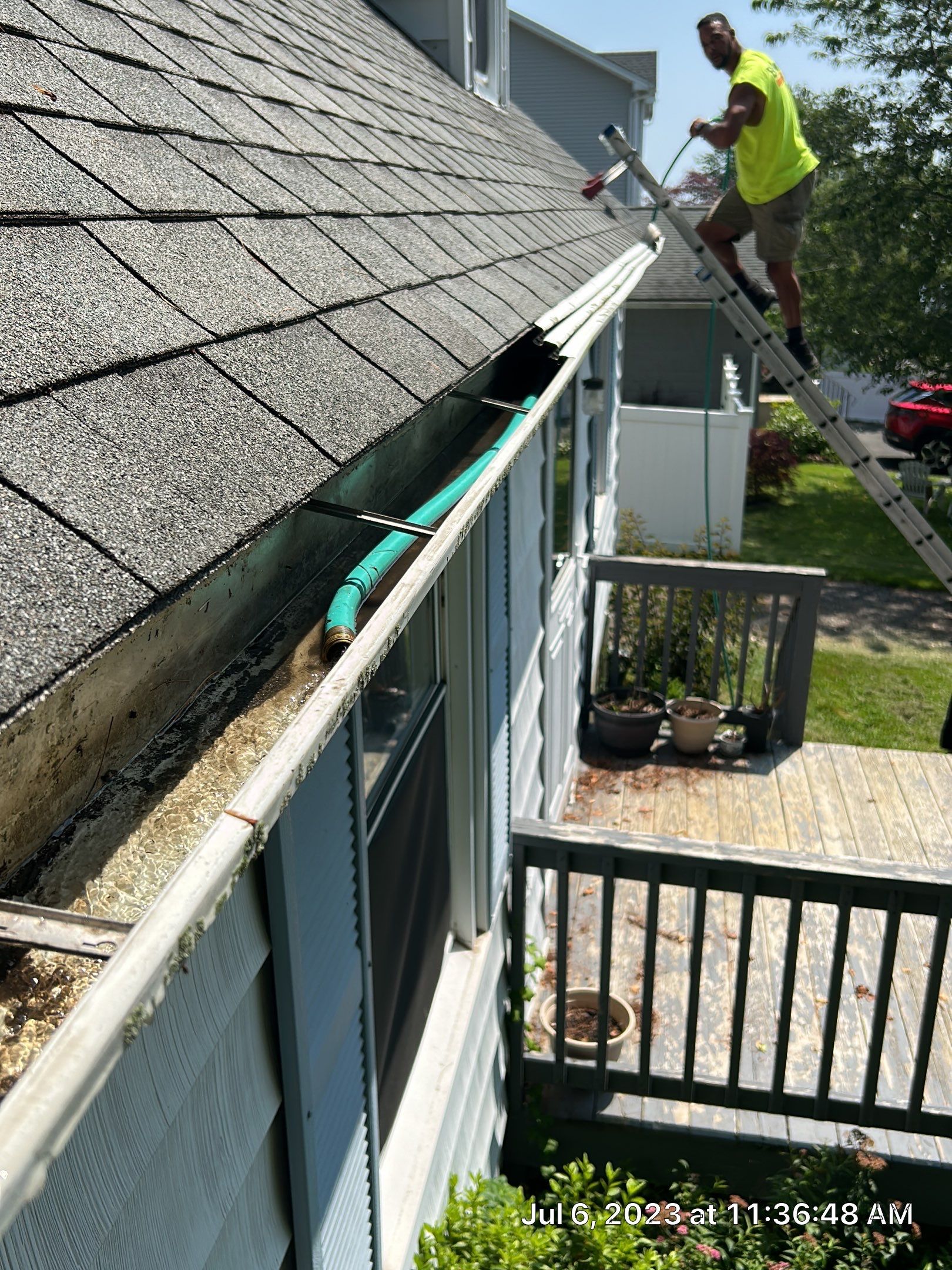 Gutter Cleaning  by A Plus Exterior