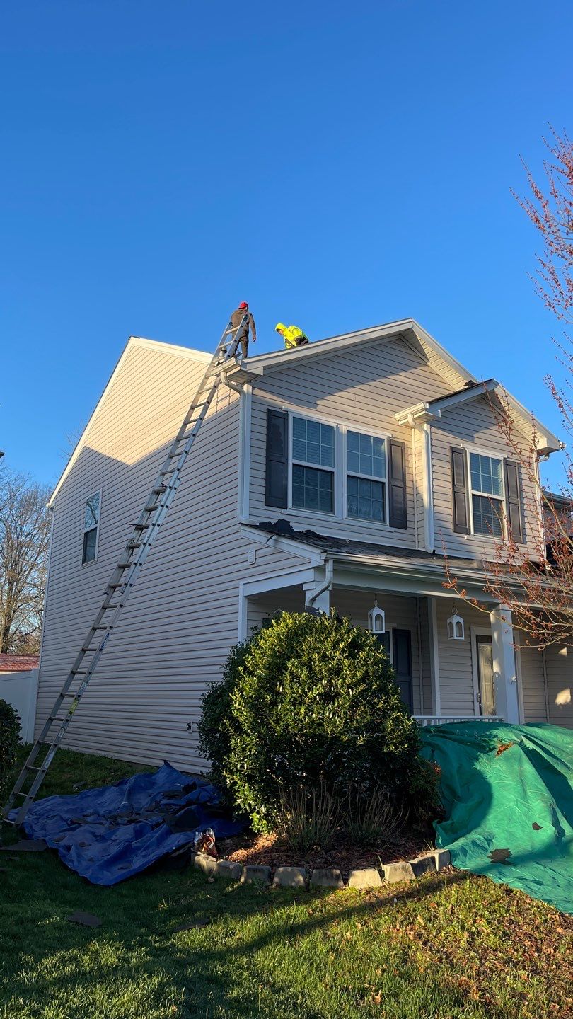 Roof replacement by hail damage by Just Brilliant Restoration JBR