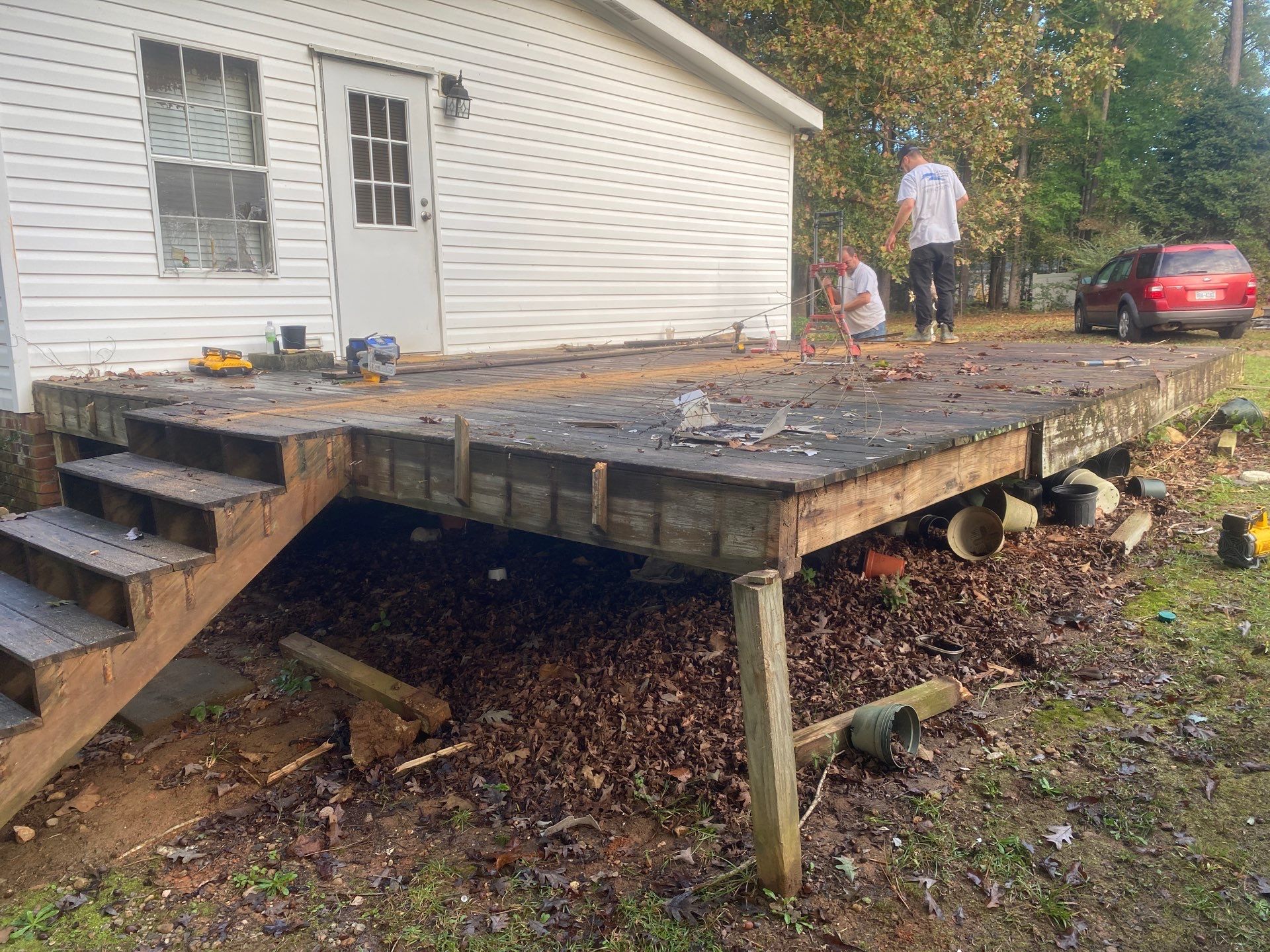 Deck Rebuild by Billy Weatherspoon Contractor