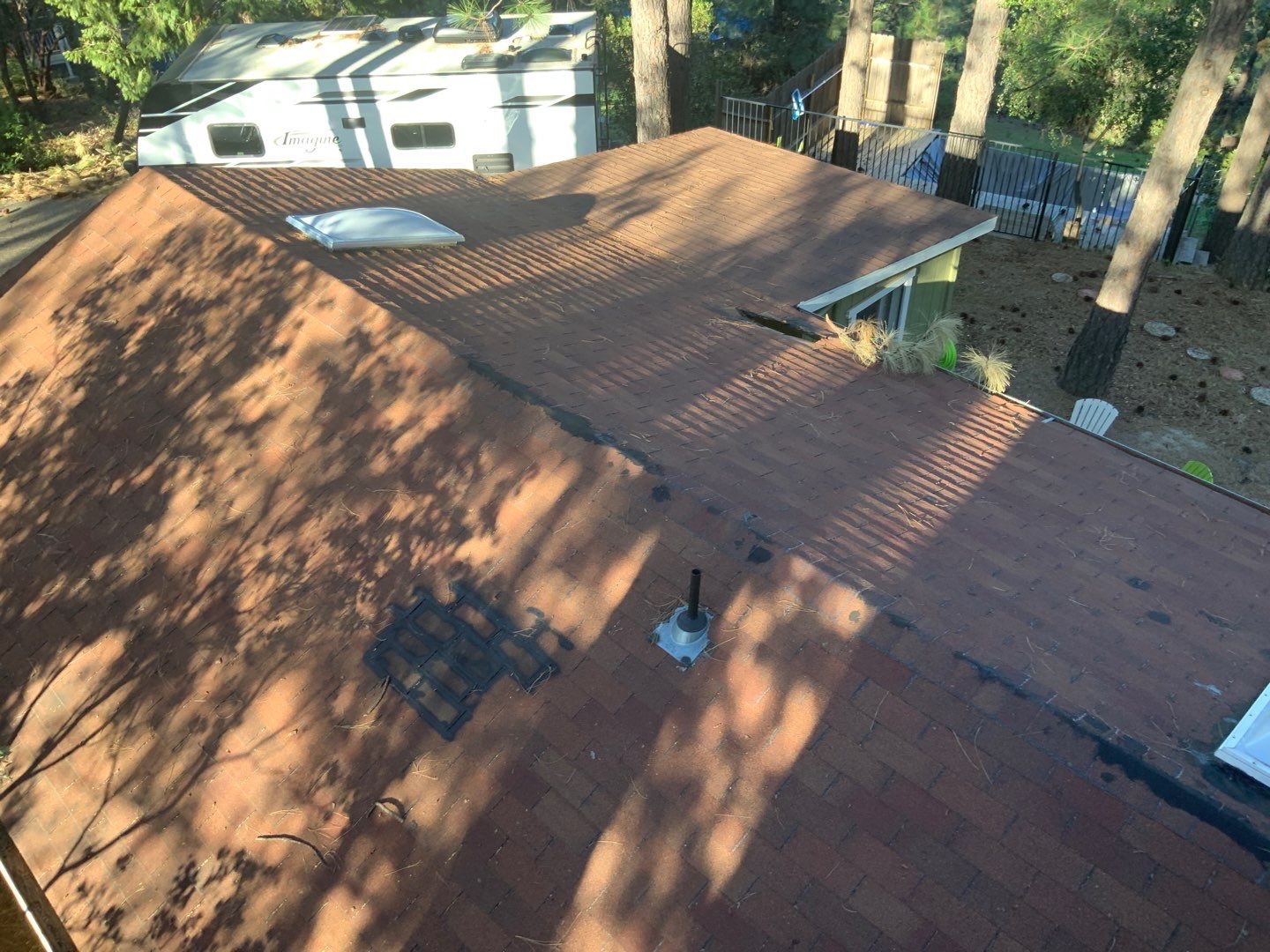 Residential Roofing Installation using Owens Corning Roofing Shingles by Byers Enterprises 