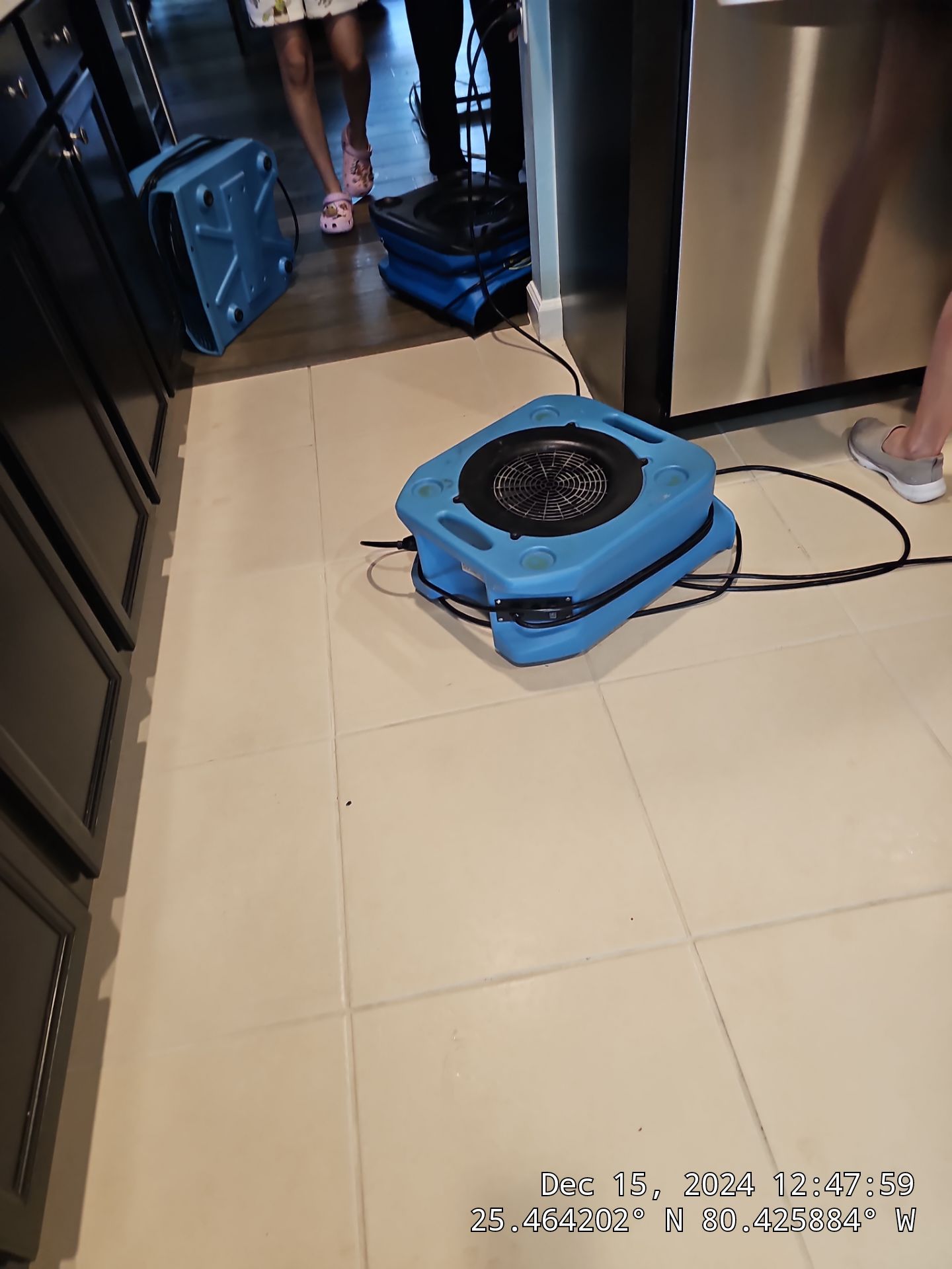 Water damage restoration by SuperClean