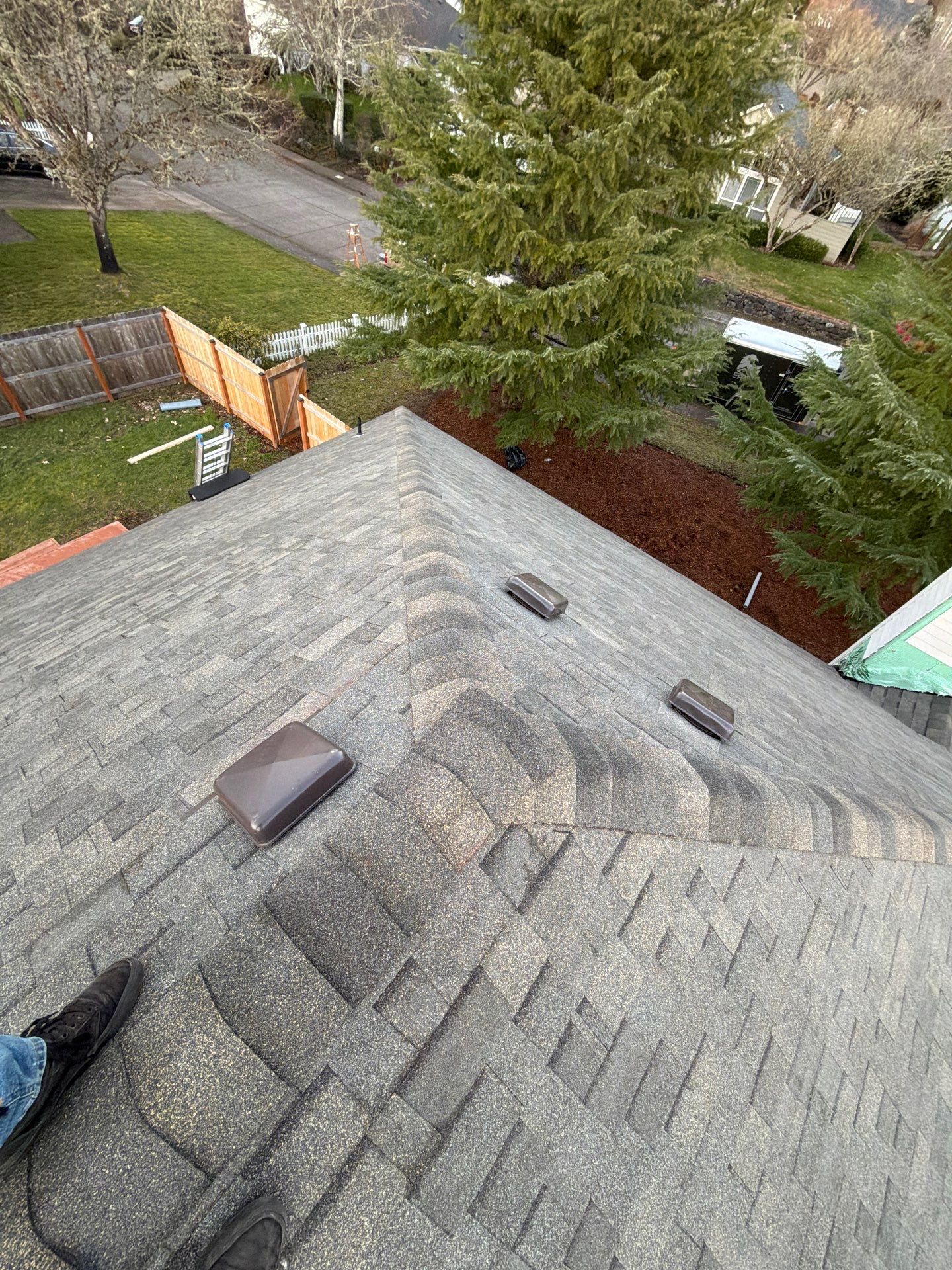 Project in Corvallis, Oregon by Eagle Point Roofing