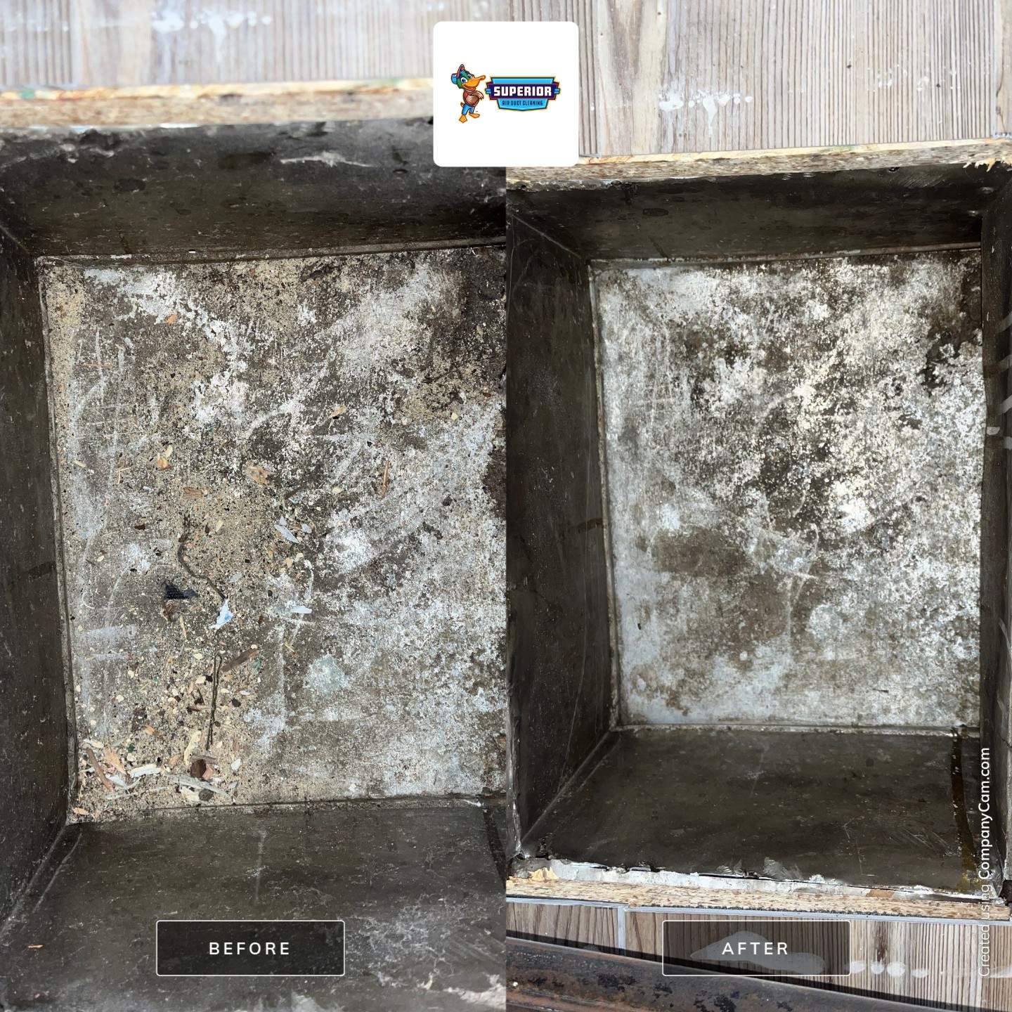Air Duct Cleaning With a vacuum Truck in Elizabeth, PA by Superior Air Duct Cleaning