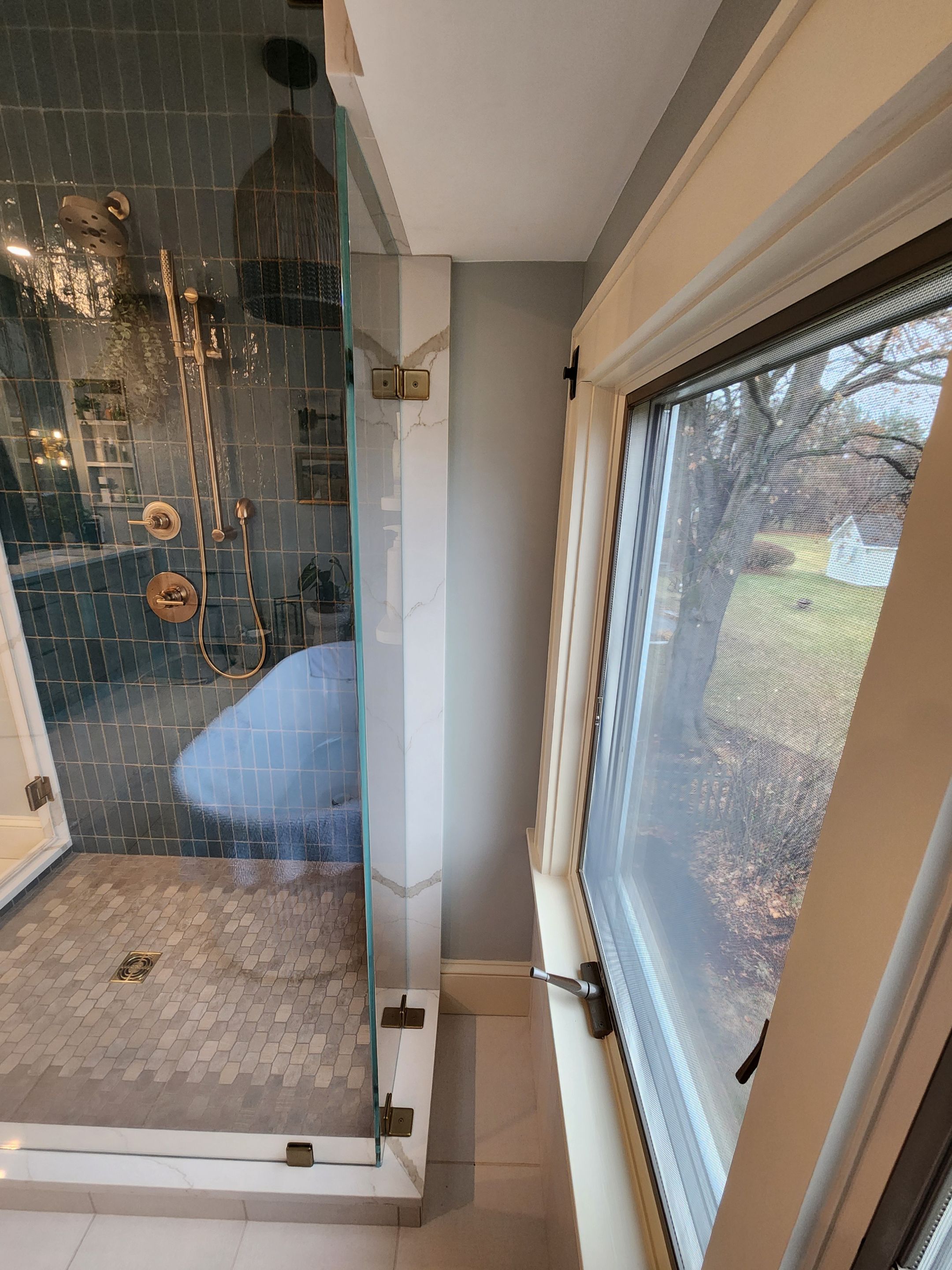 Frameless Shower Enclosure by Cheshire Glass Company