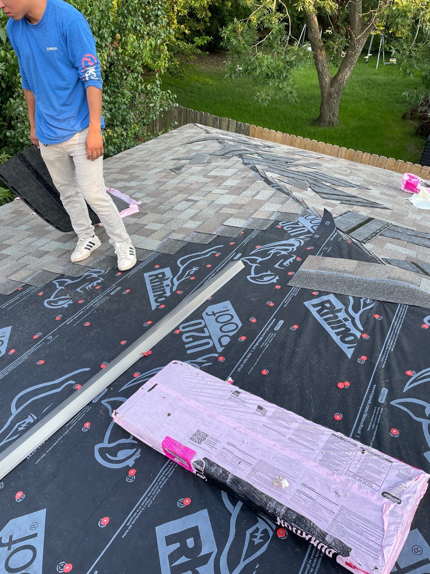 Residential Roofing Repair using Owen's Corning Duration (Lifetime) Shingles by Roof Repair Company