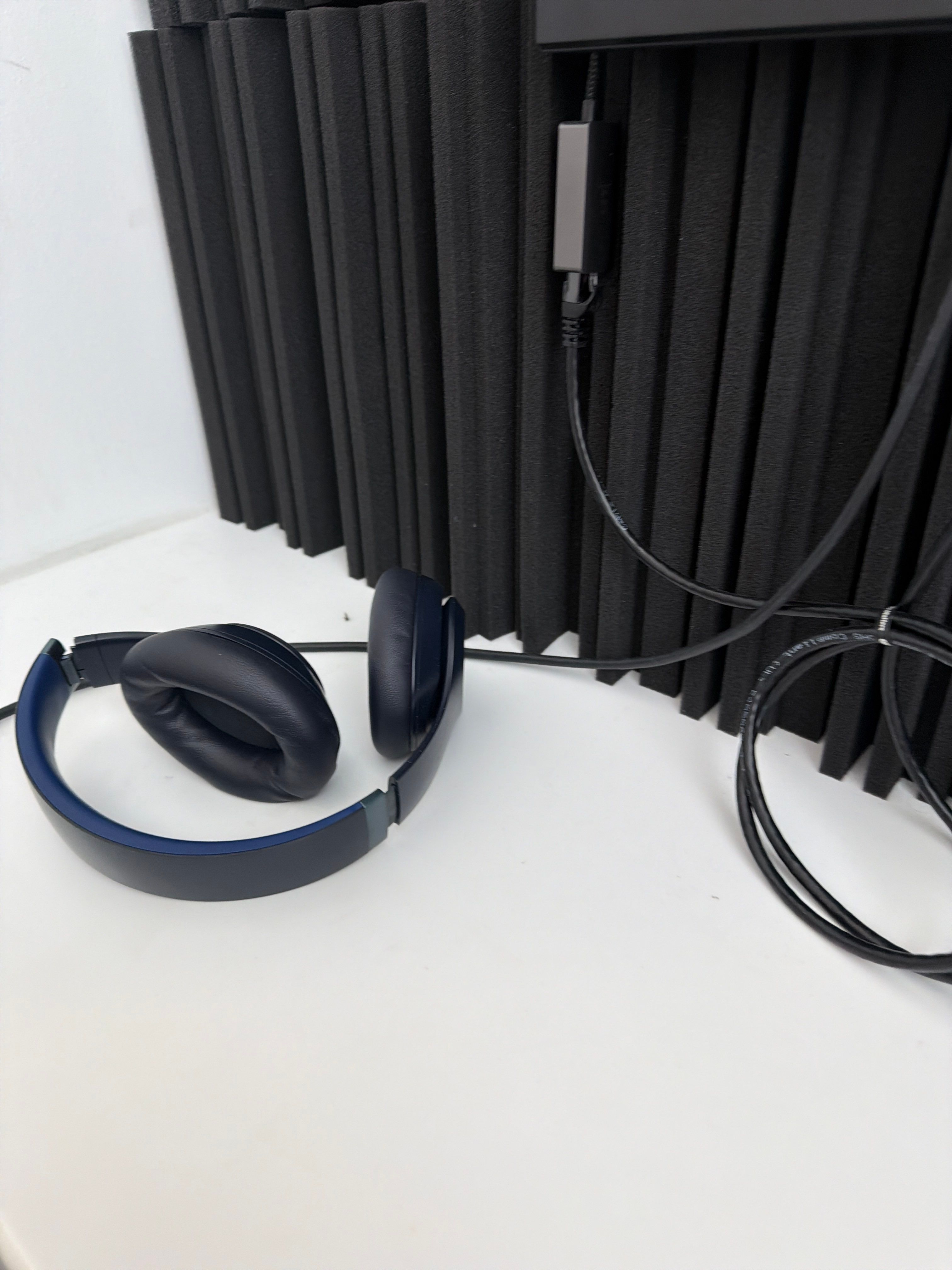 Acoustic Foam Panel Installation for Sound Dampening by CompanyCam Sales Demo