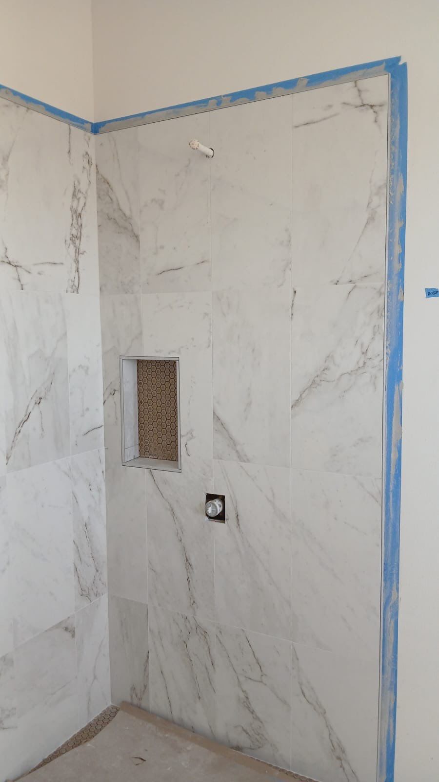 Kitchen and Bathroom Remodel Featuring Custom Stone and Tile in Mico by Mena stone surfaces
