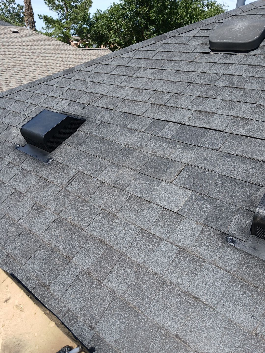 Hail Damage using Owen's Corning Duration (Lifetime) Shingles by Roof Repair Company