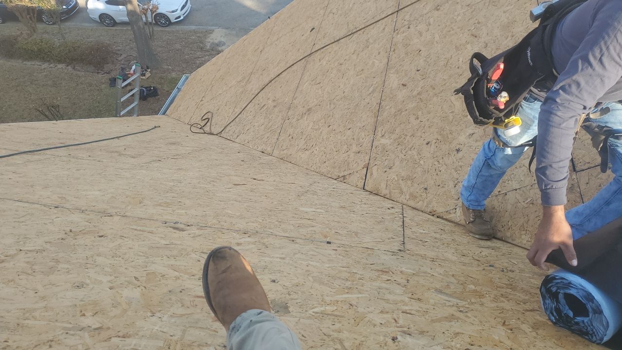 Residential Roofing Installation using Owens Corning by Inspector Roofing and Restoration