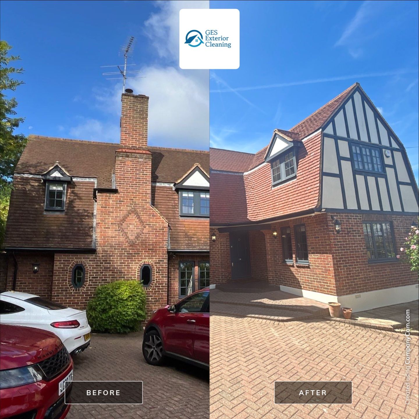 Roof Clean Surrey by Ges Exterior Cleaning ltd