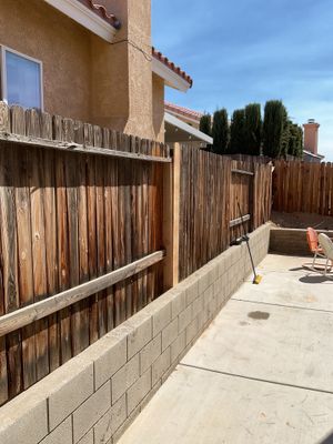 Fence Repair using Wood