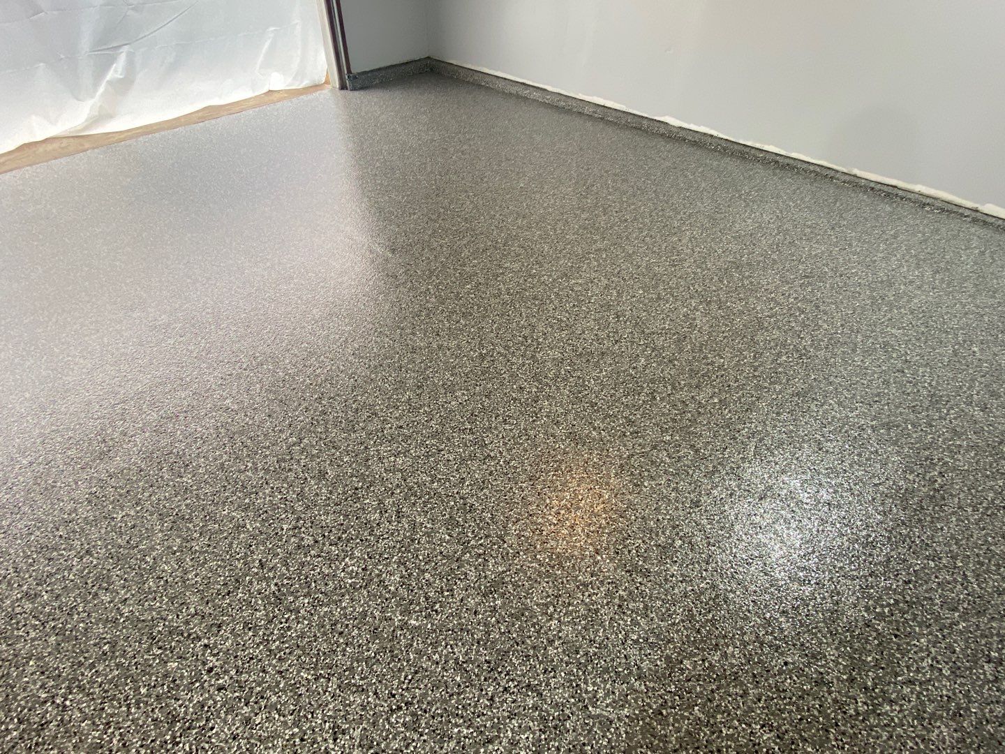 Garage Floor using Smoke by Your1DayFloor.com