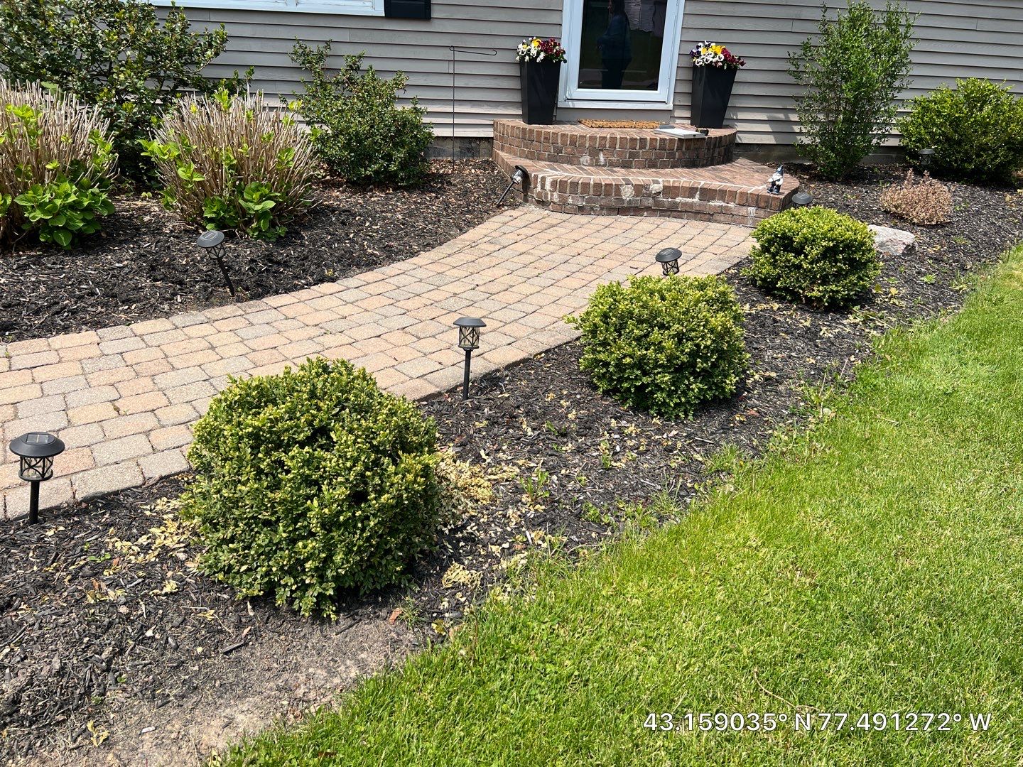 Broom Finish Walkway  by NG Masonry & Construction LLC