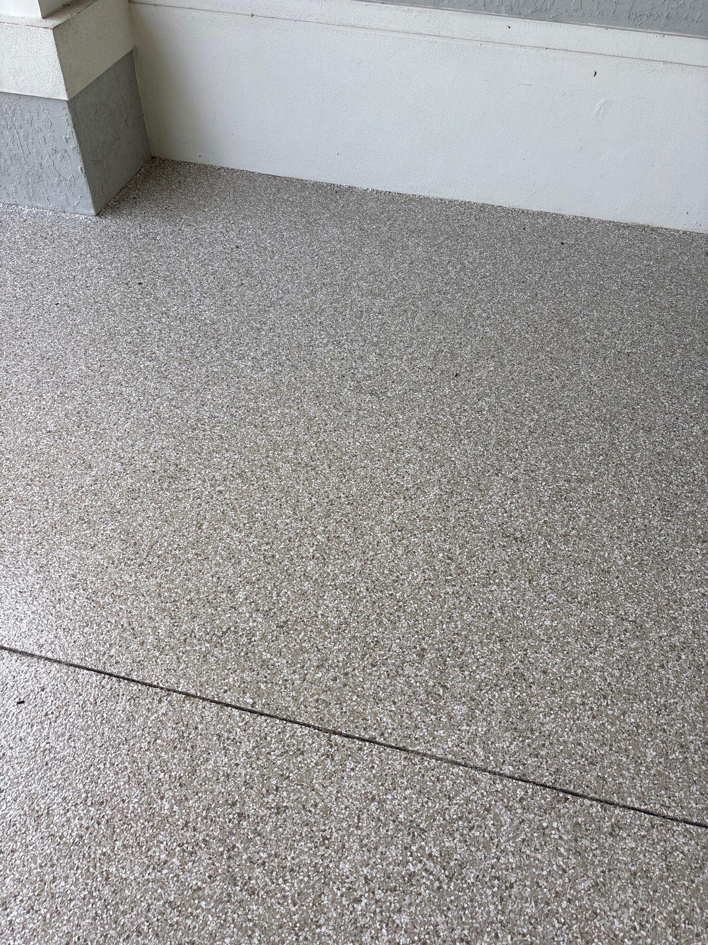 Driveway, Sidewalk & Porch in TrailMix (Torginol) by Innovative Concrete Coatings 