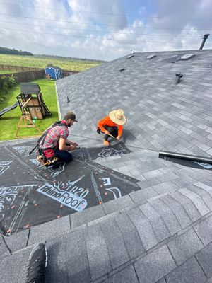 Residential Roofing Repair using Owen's Corning Duration (Lifetime) Shingles