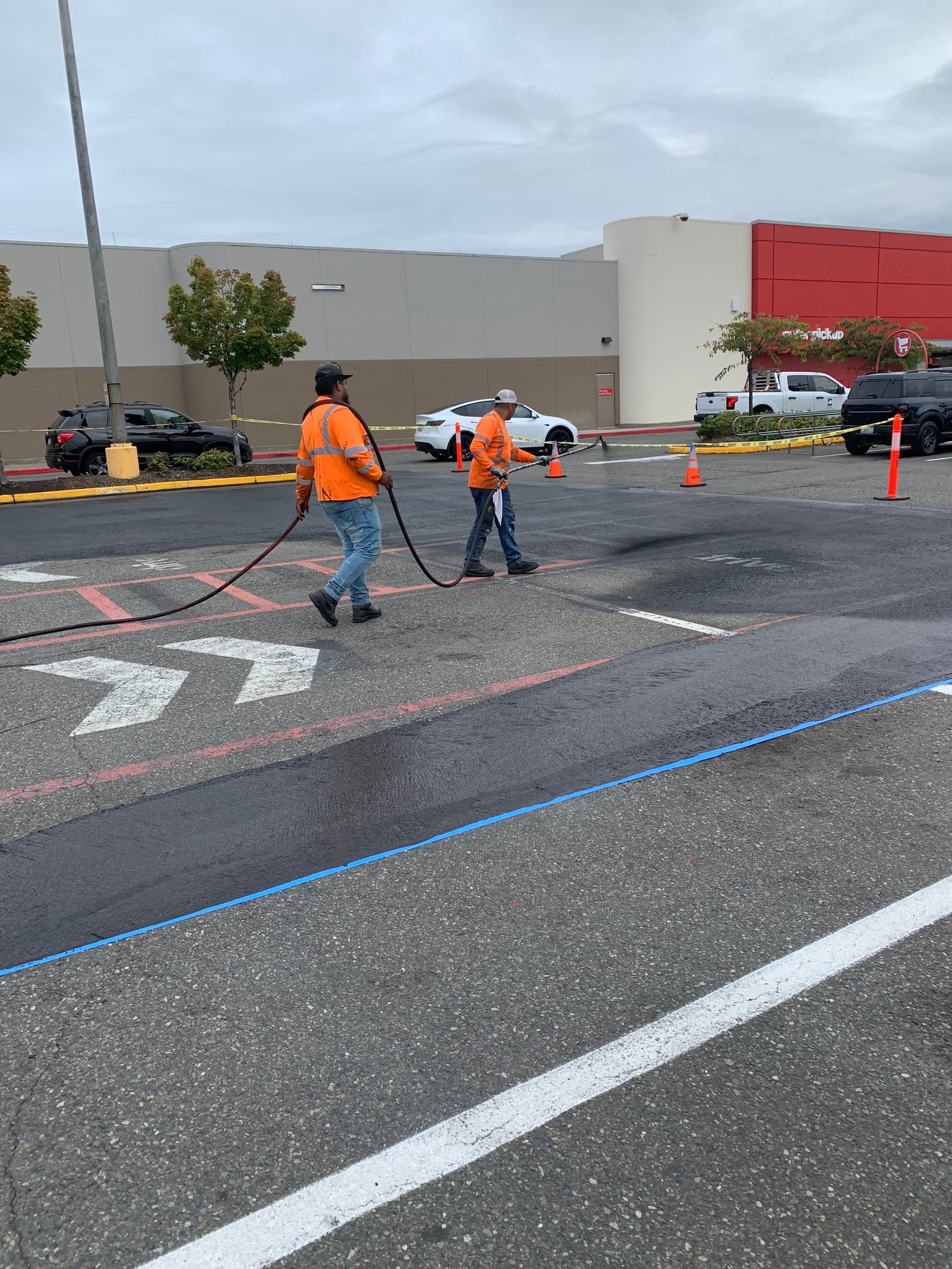 Trisha | Asphalt Parking Lot Repair   by Jireh Asphalt & Concrete Inc 