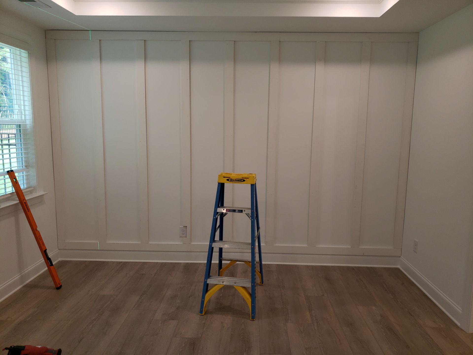 Three Custom Accent Walls Completed for a Repeat Customer by A Step Above Handy LLC 
