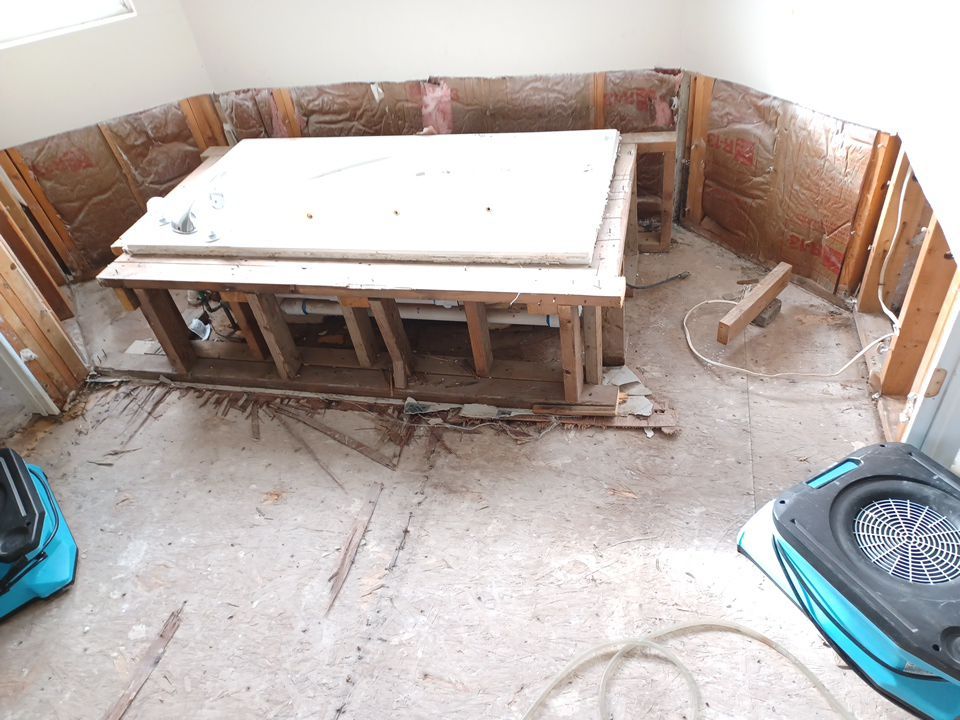 Project in Mt Morris Township by EzDry Water Mitigation & Property Restoration