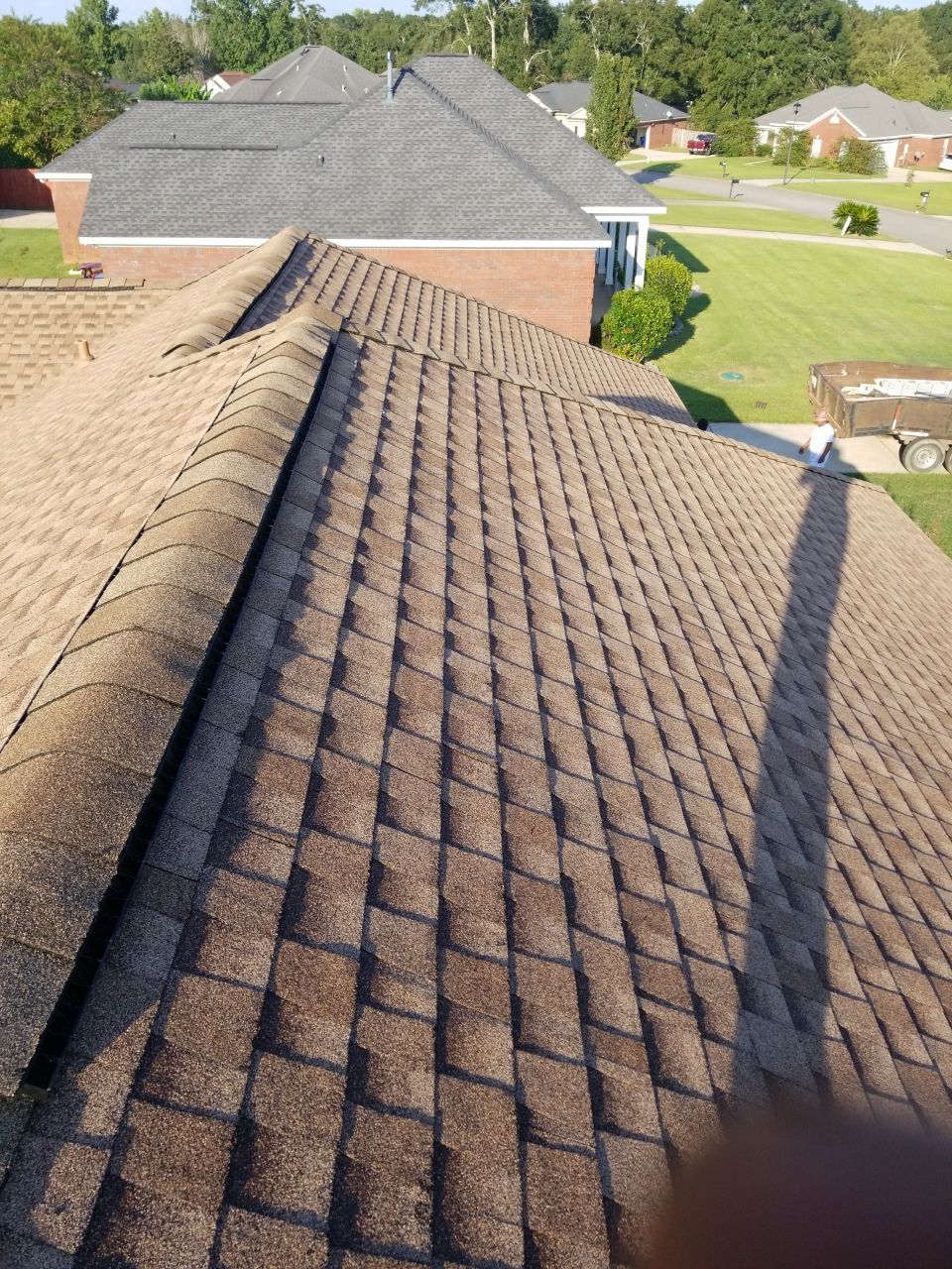 Residential Roofing Installation using Roof Replacement by American Roofing & Construction LLC