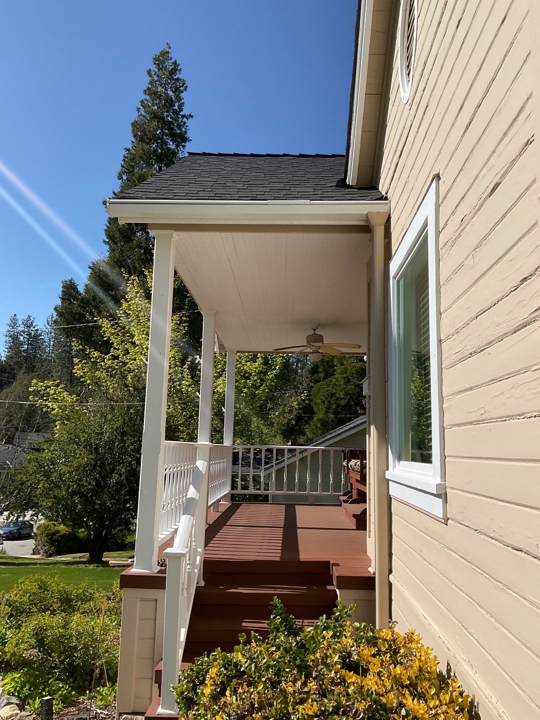 Gutter Installation using Englert LeafGuard Gutters by Byers Enterprises 