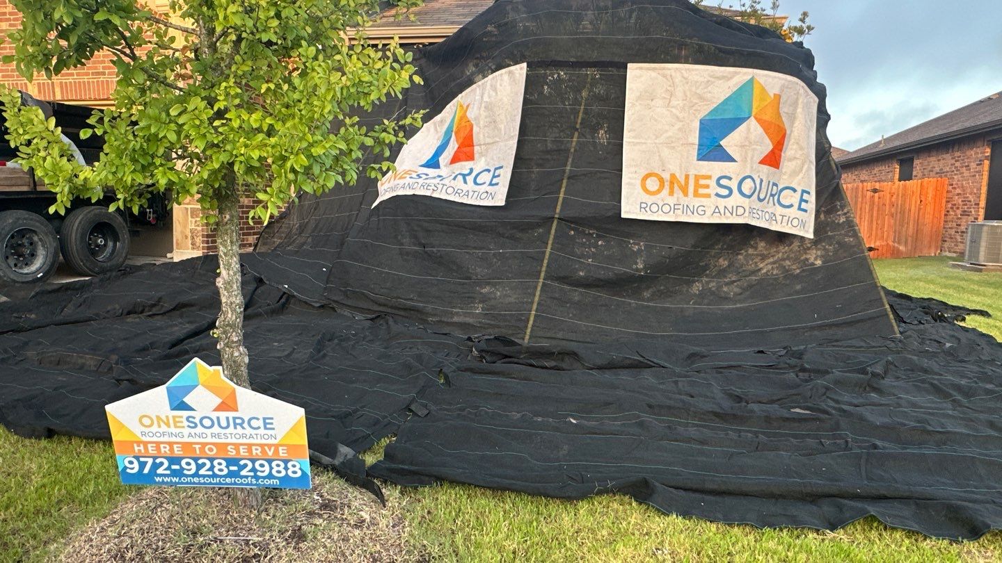 Residential Roofing Installation using IKO Cambridge Dual Brown by OneSource Roofing and Restoration