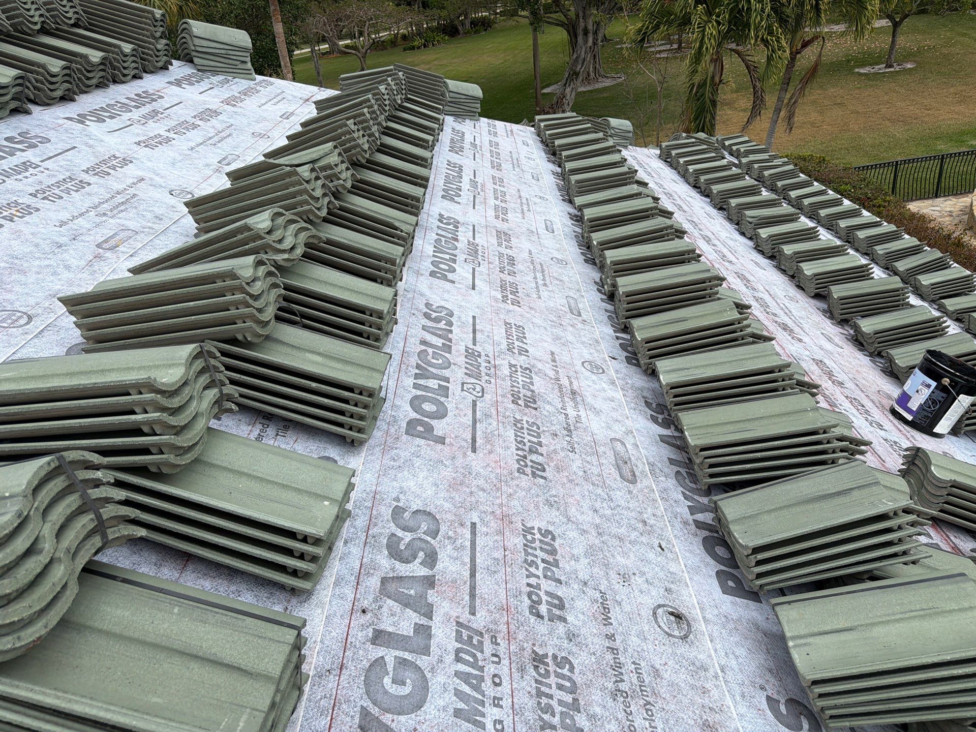 Residential Roofing Installation using Eagle Roofing Tile by BLUES BROTHERS ROOFING
