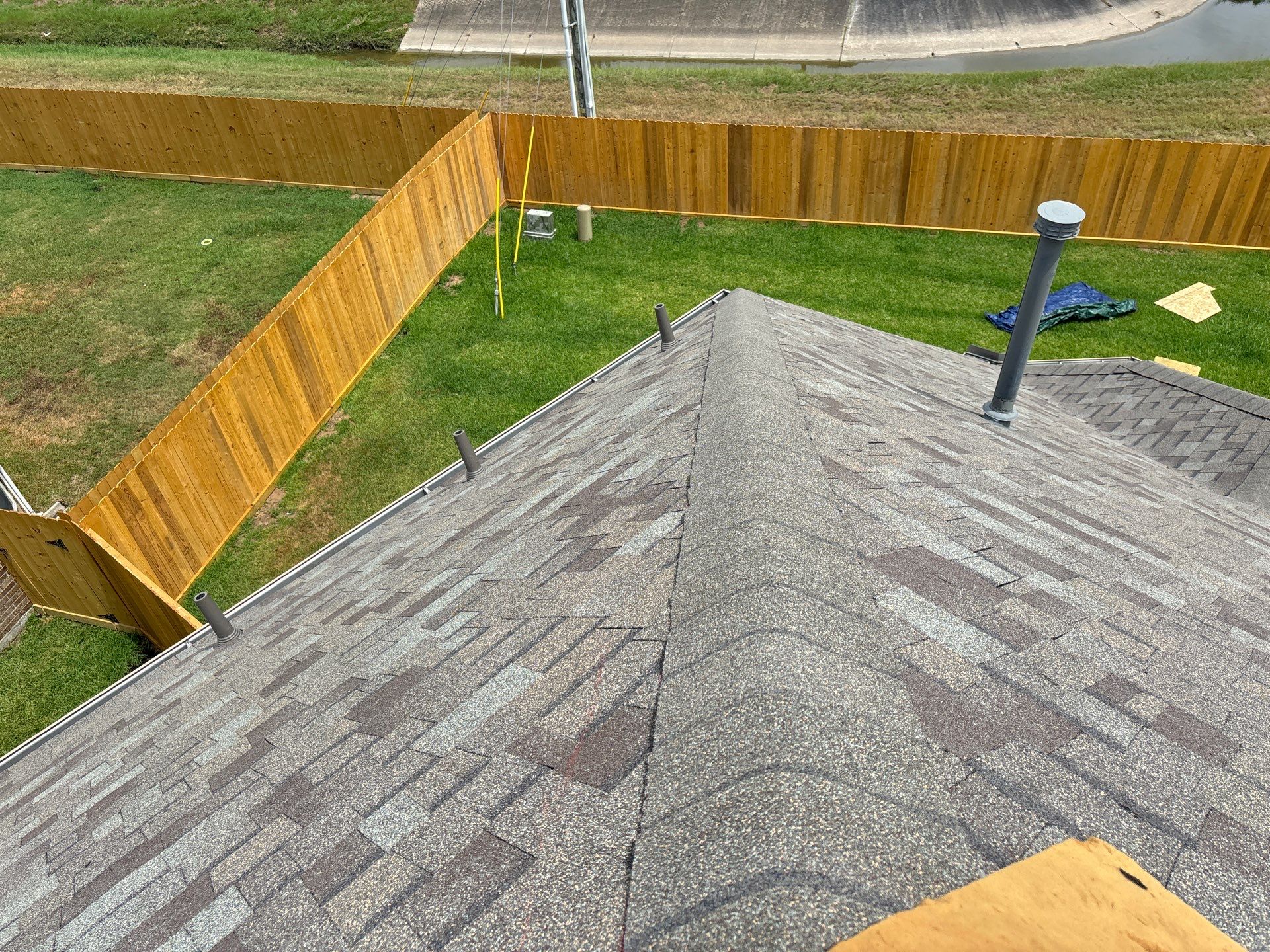 Residential Roofing Installation using Owen's Corning Duration (Lifetime) Shingles by Roof Repair Company
