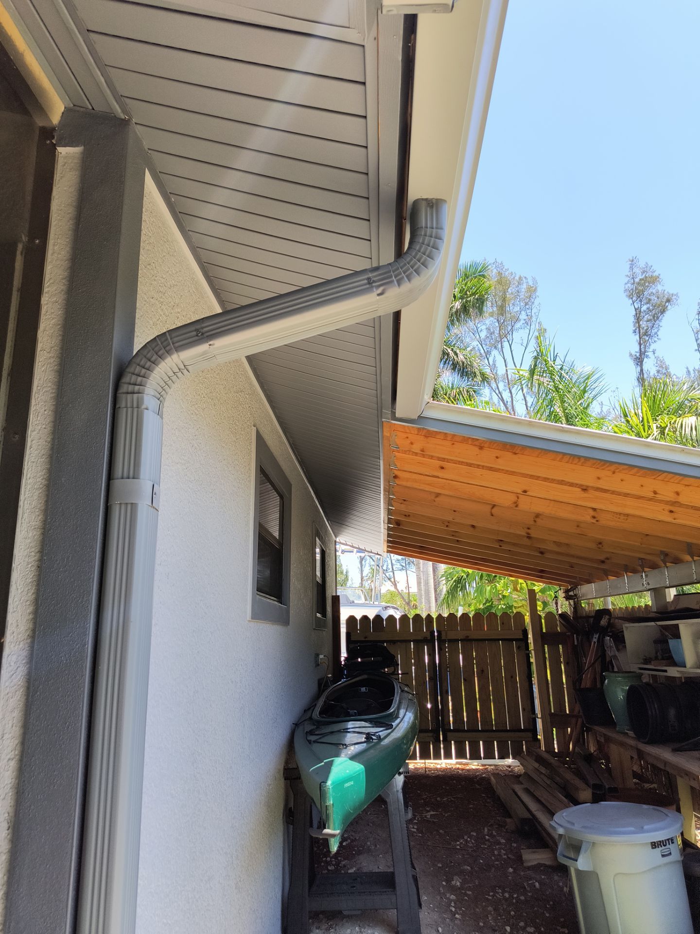 Soffit and Fascia Installation in Fort Myers FL by Gutter Professors