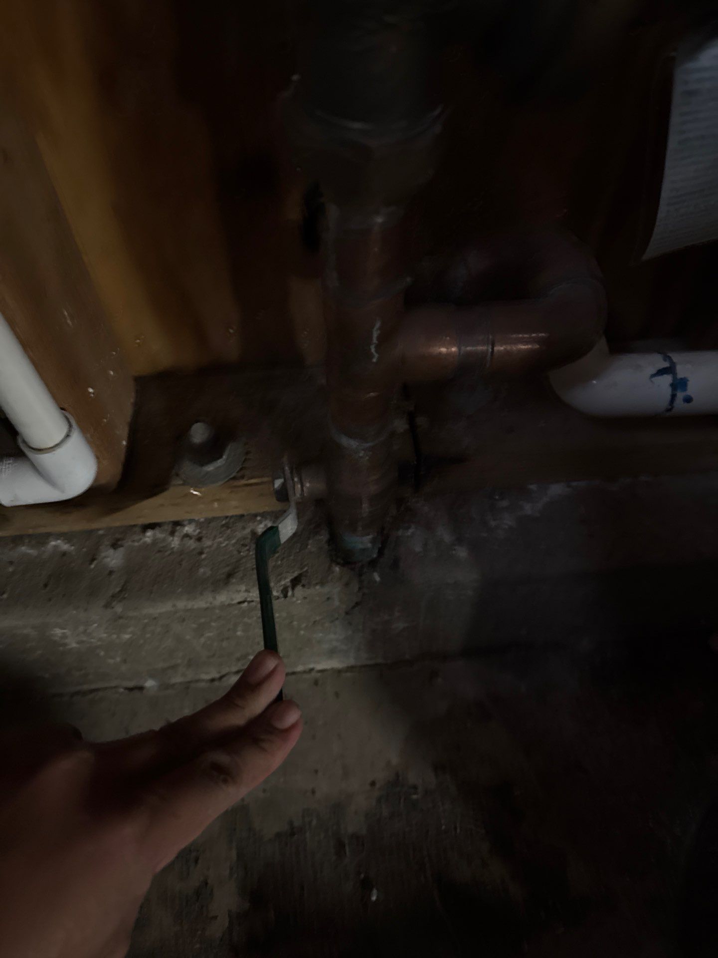 Installing Water Pipe for Shower by Us Plumbing