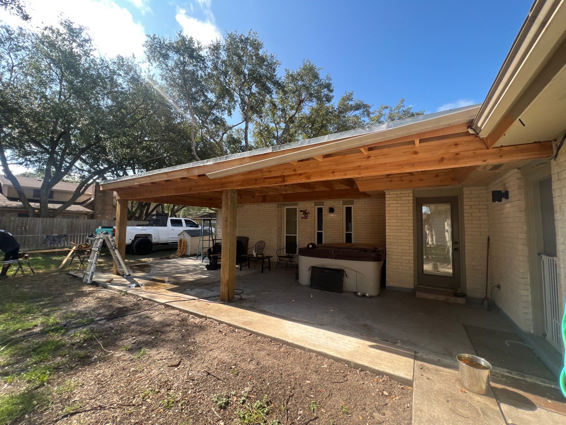 Hot Tub Time Machine  by Bayfront Roofing and Construction