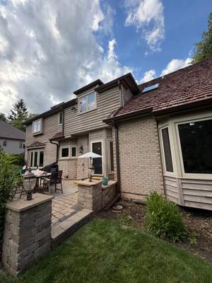 Turtle Shell gutter protection installation in St. Charles, IL 60174, photograph 20
