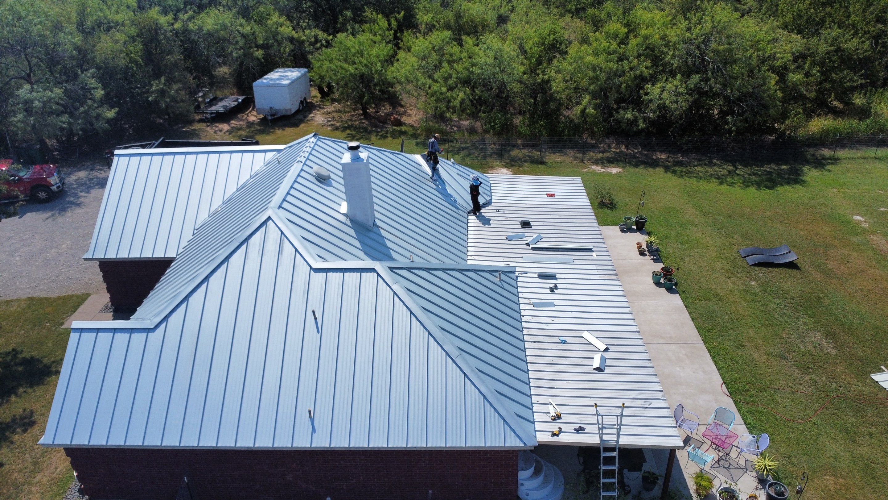 Galvalume Plus Project by Sky Roofing and Remodeling