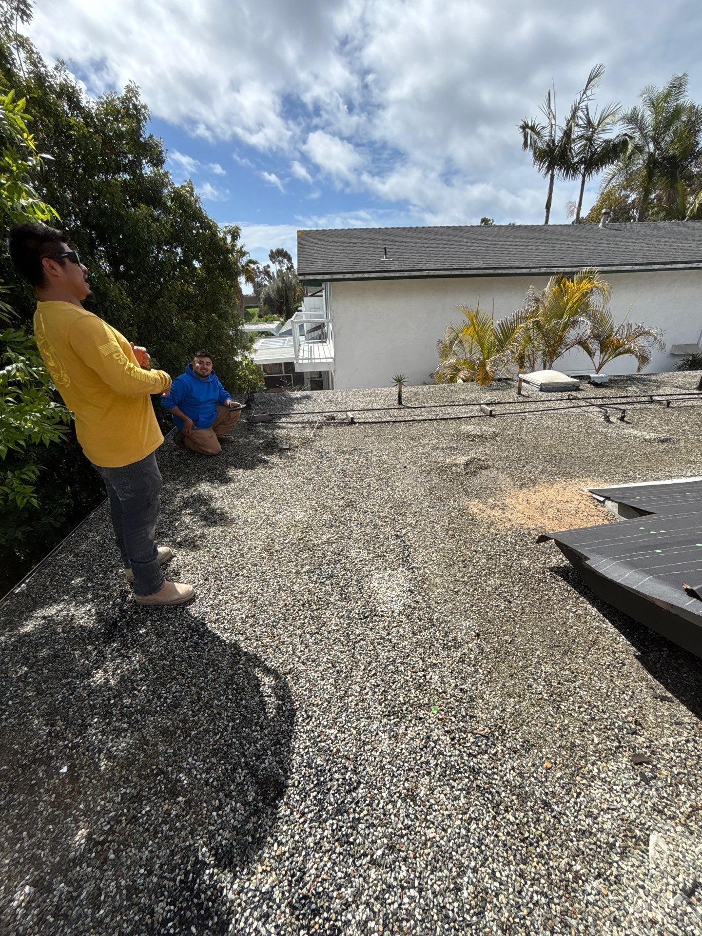 Installation of New Piping on Roof, Toilet, and Shower by Us Plumbing