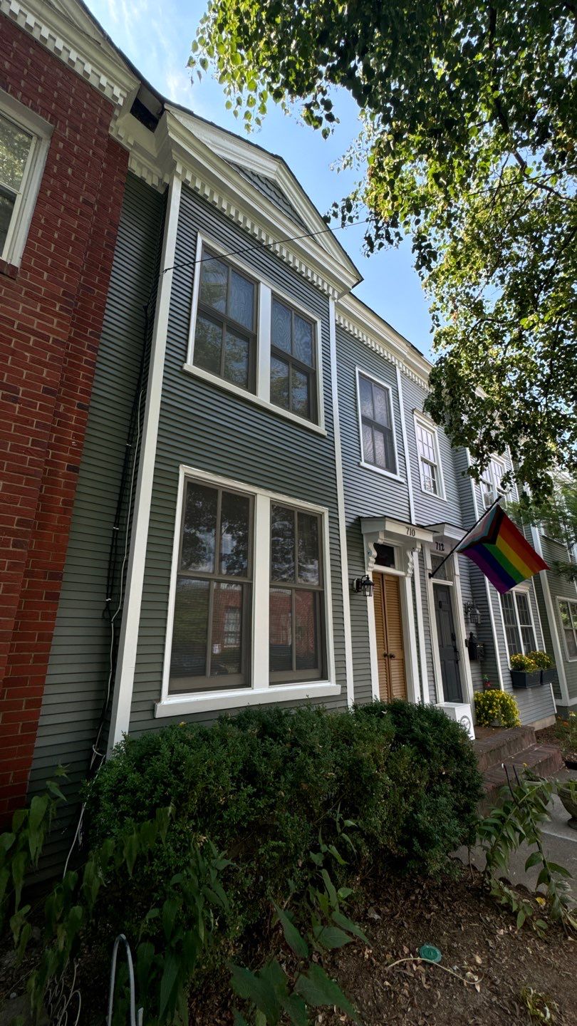 Alexandria: Siding Replacement with Solid Pine Wood Lap Siding by RM Banning, Inc.