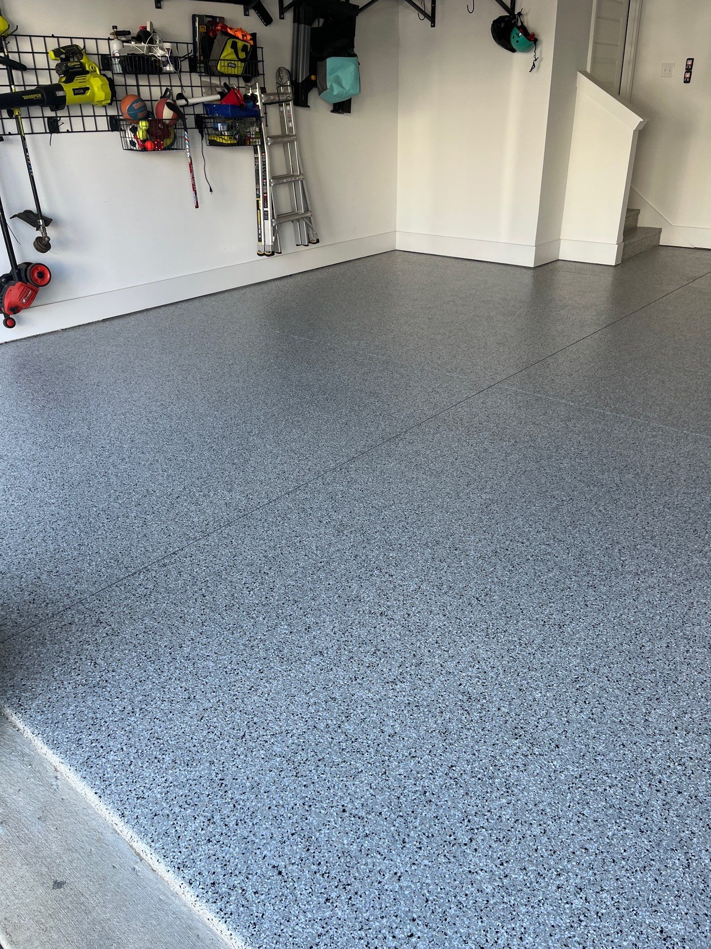 Garage Floor Coating using Cabin Fever by My Garage Floor Guys