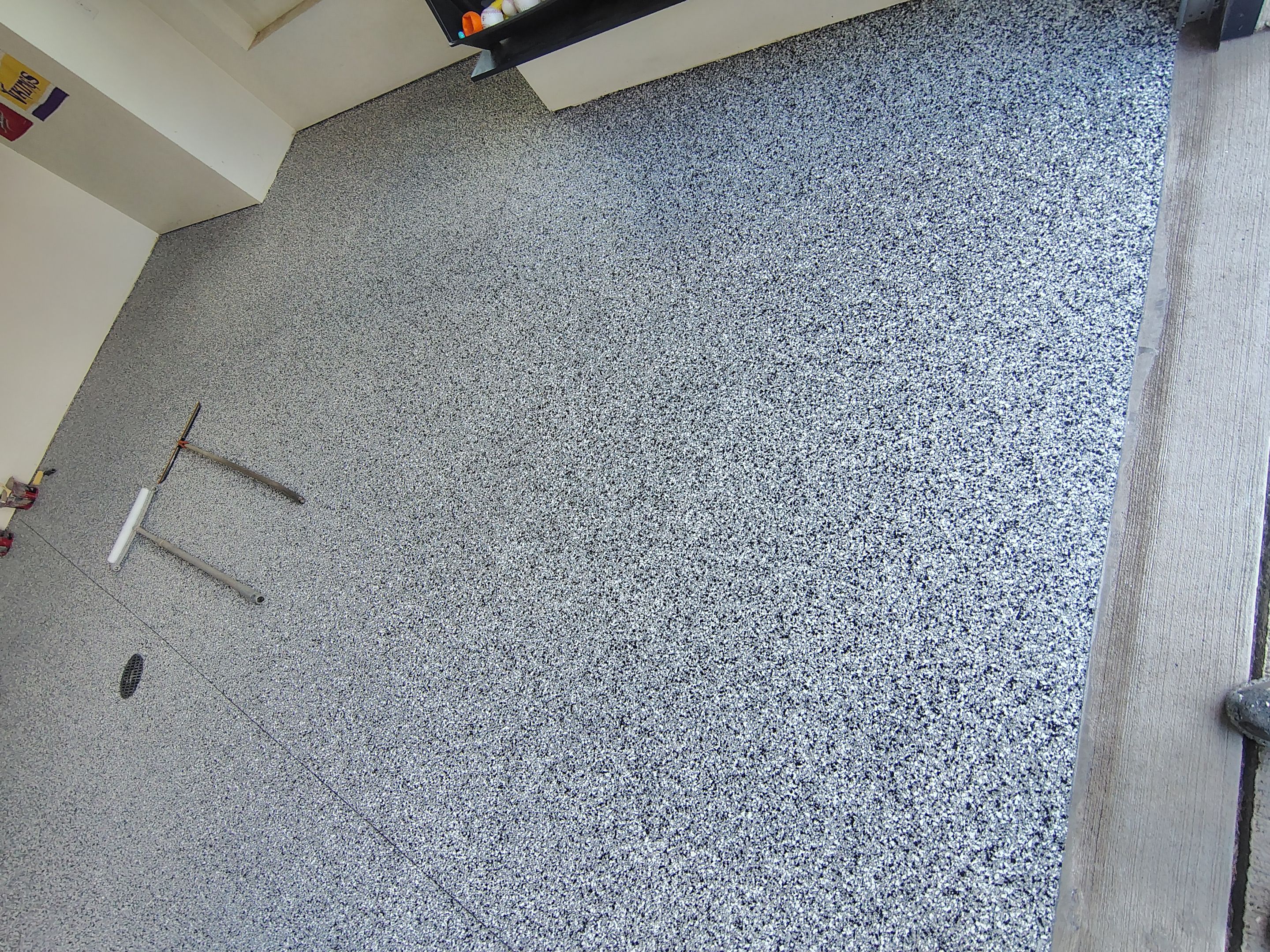 Dell Rapids Multi-Car Garage Concrete Floor Coating and Repair by Select Painting, Coatings & Garage Cabinets