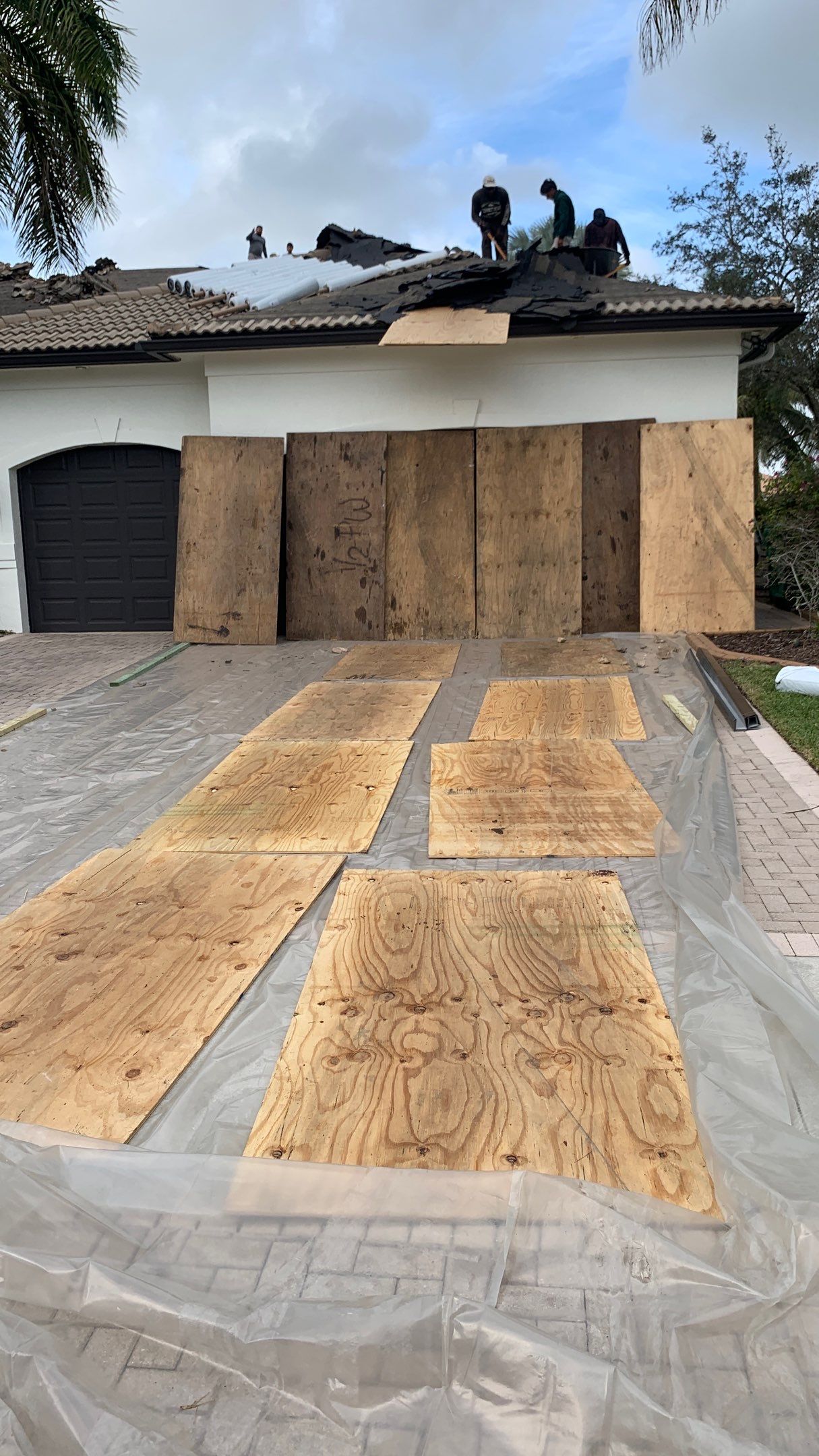 Residential Roofing Installation using Eagle Roofing Tile by BLUES BROTHERS ROOFING