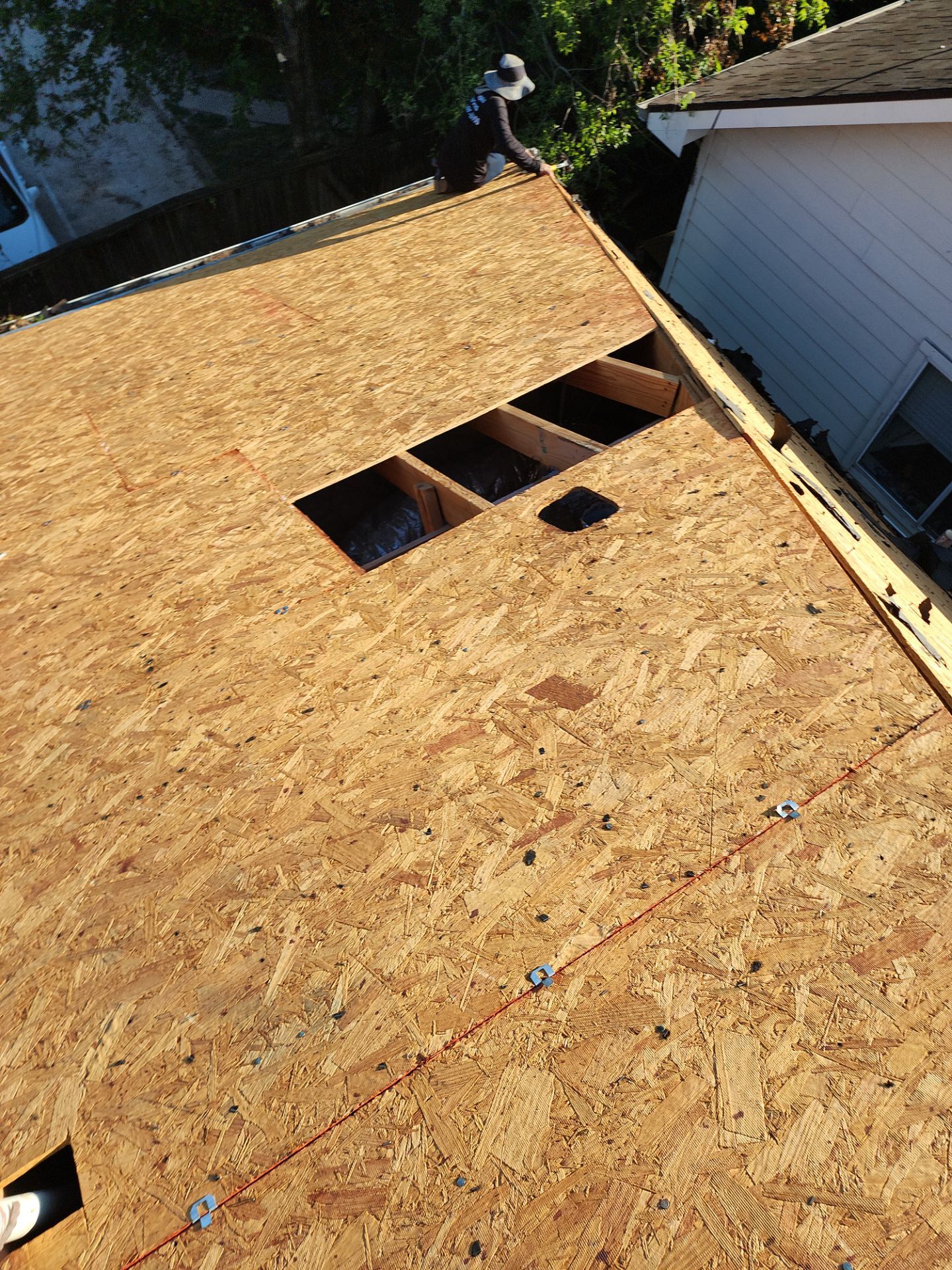 Residential Roofing Installation using Owen's Corning Duration (Lifetime) Shingles by Roof Repair Company
