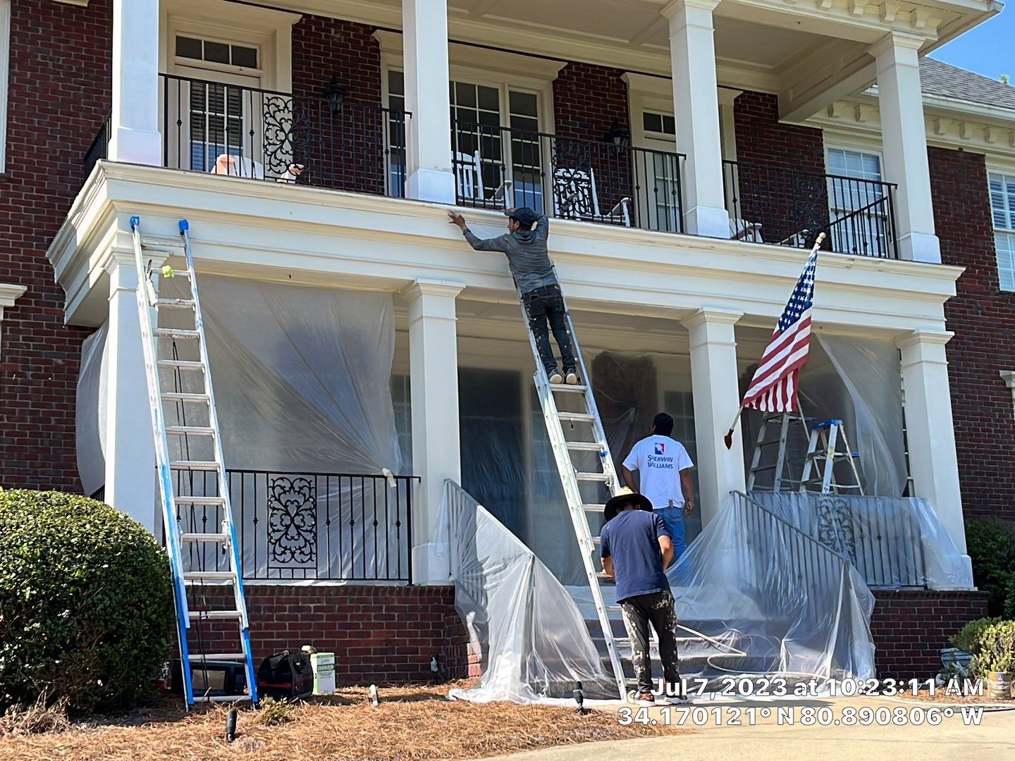 Exterior Trim Paint and Concrete Coating by Thompson Industrial
