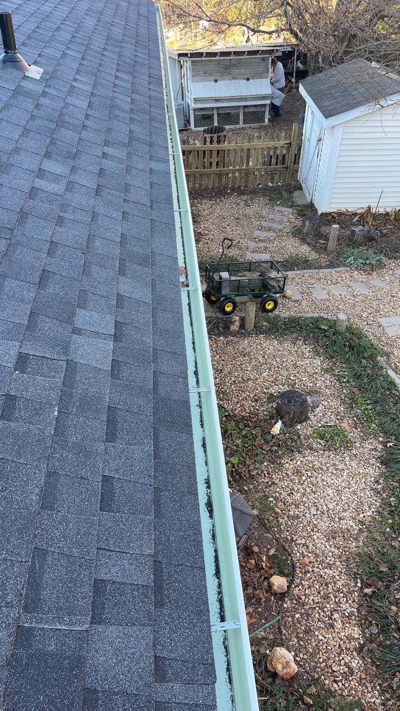 Residential Multi Structure Roof + Gutters & Downspouts Install  by Titan Commercial & Residential Roofing 