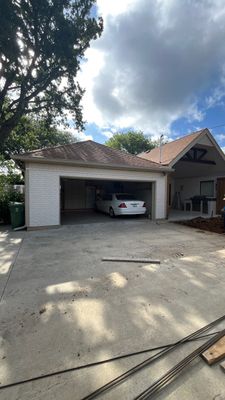 Patio and Brick Stain