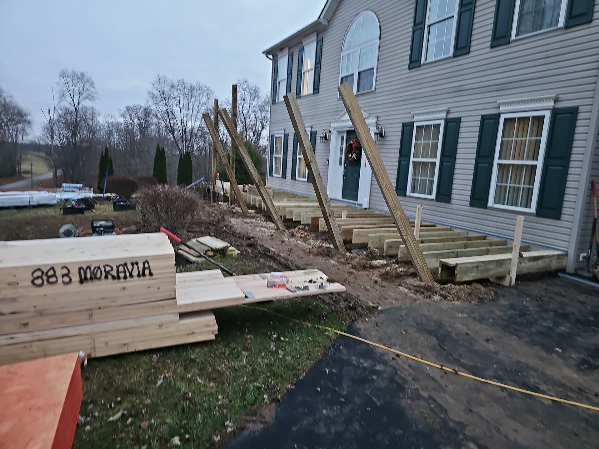 Porch by Cousins Roofing Siding & Decks