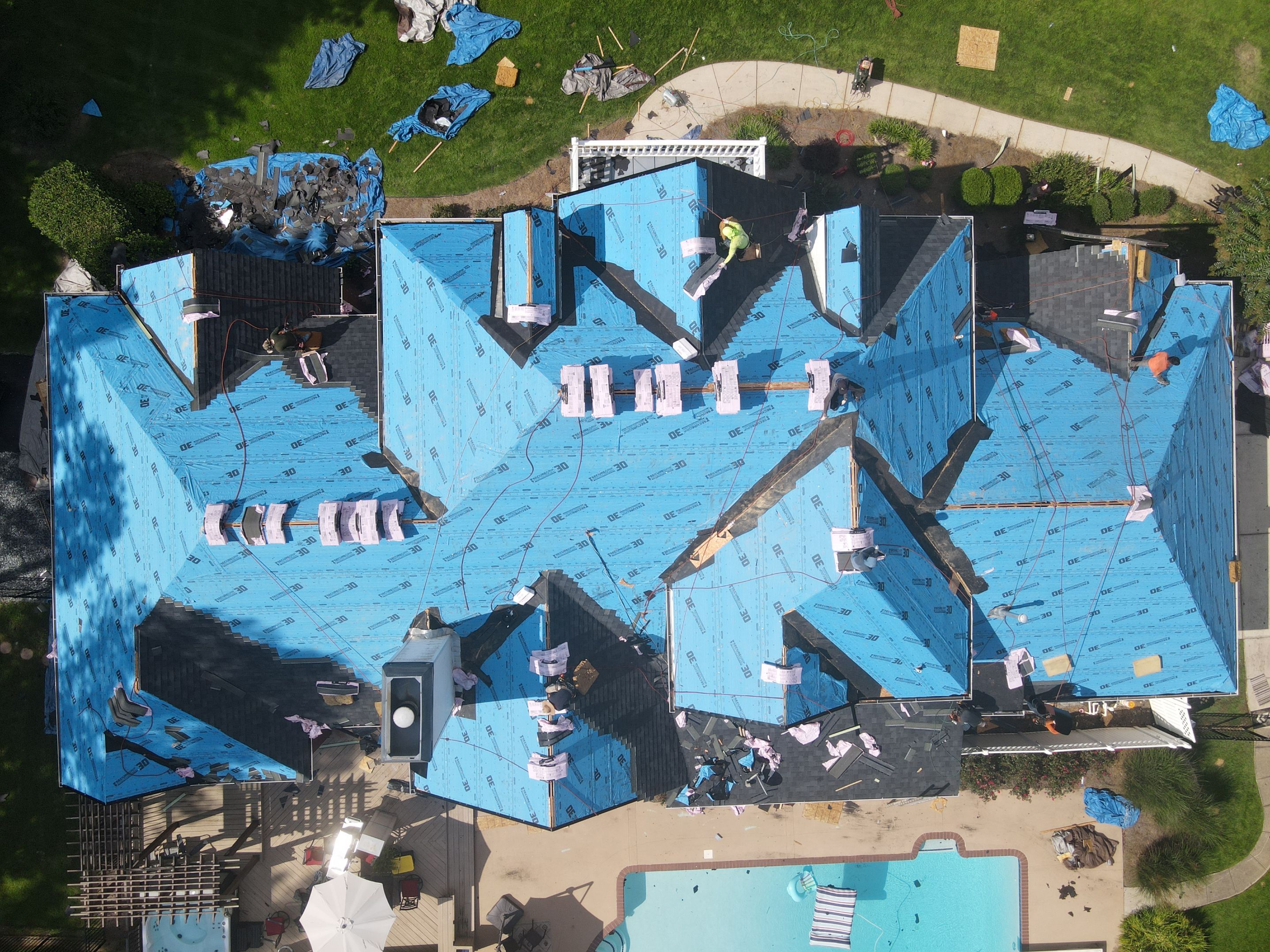 Residential Roofing Installation by Inspector Roofing and Restoration