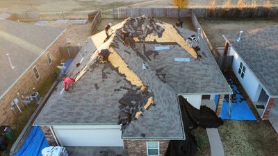 Install of Roofing system after tornado in oklahoma city!