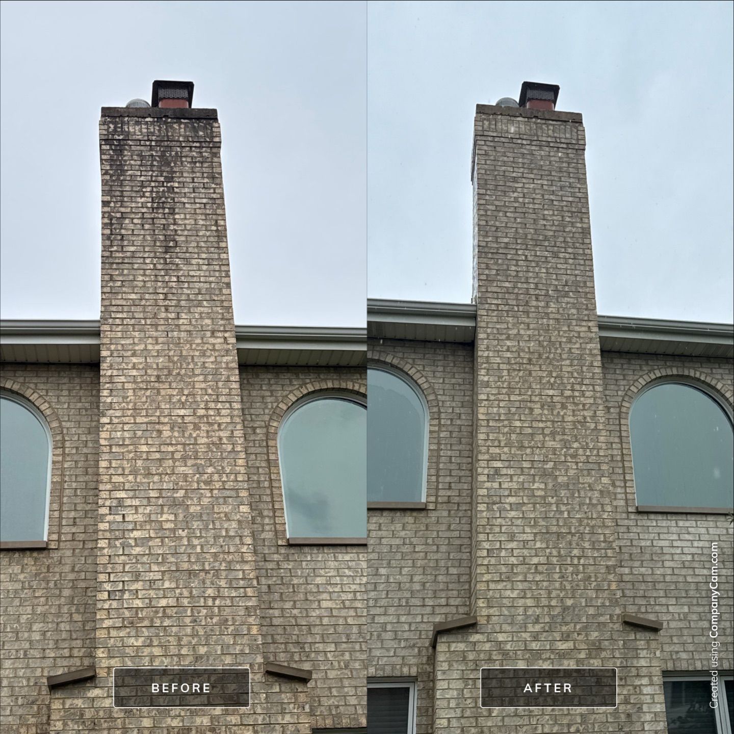 Project in Roselle by Simmons Power & Soft Washing